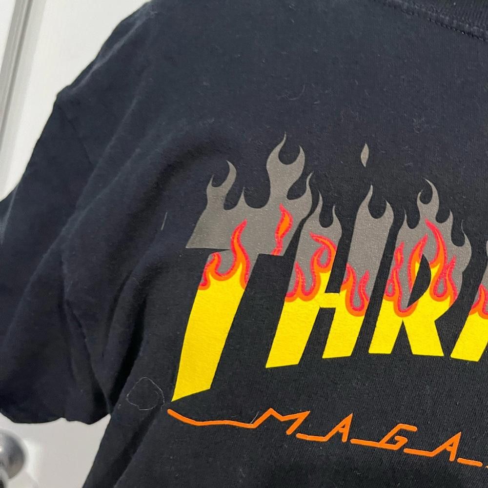Thrasher Thrasher Magazine T-shirt Large Mens Black Graphic Tee Size US L / EU 52-54 / 3 - 3 Thumbnail