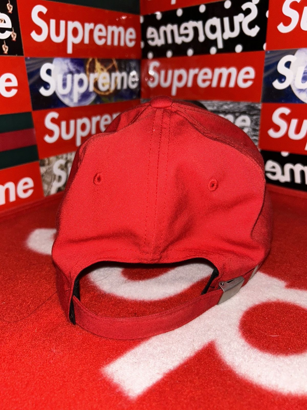 Volcom Volcom Red Surf Adjustable Hat Cap Size ONE SIZE - 3 Thumbnail