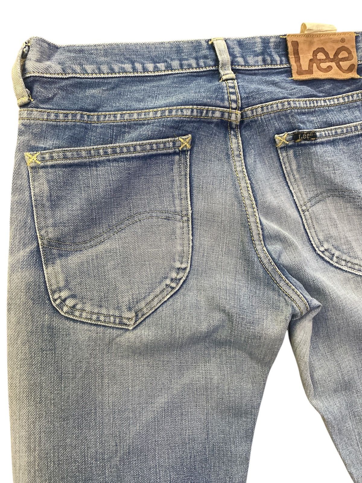 Lee × Vintage Flared Jeans Vintage Lee Riders Distressed Denim Size US 30 / EU 46 - 3 Thumbnail