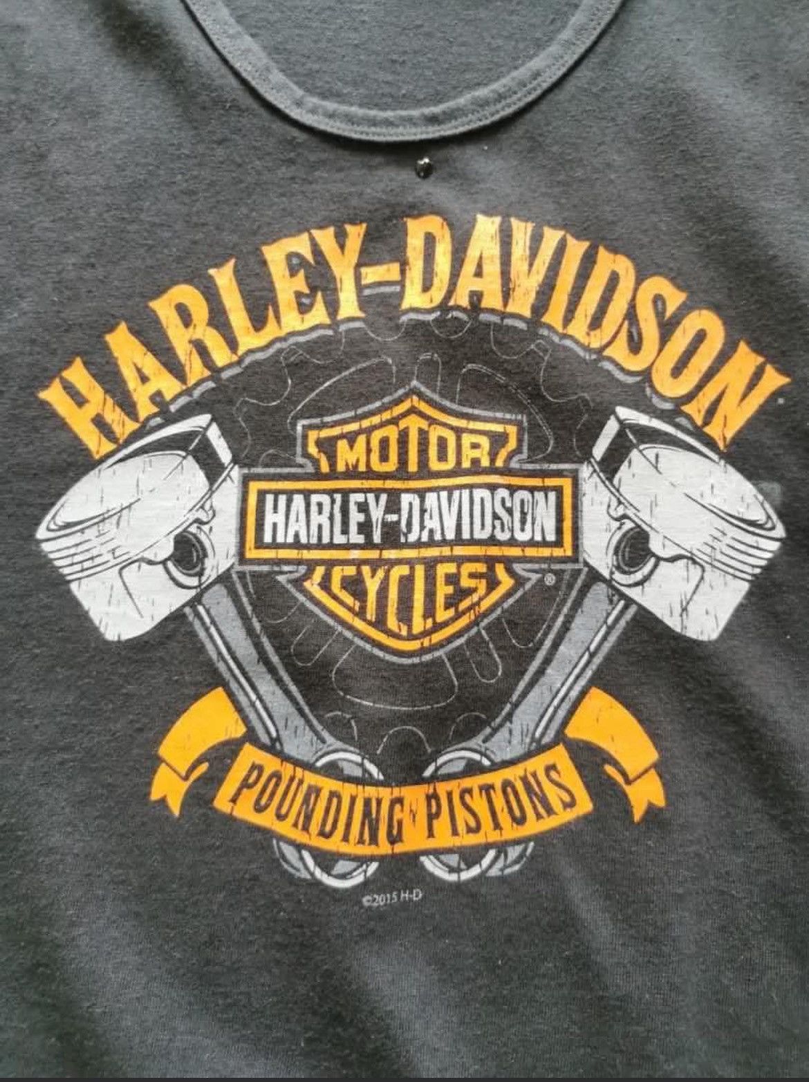Harley Davidson × Vintage Vintage Harley Davidson Size US L / EU 52-54 / 3 - 3 Thumbnail