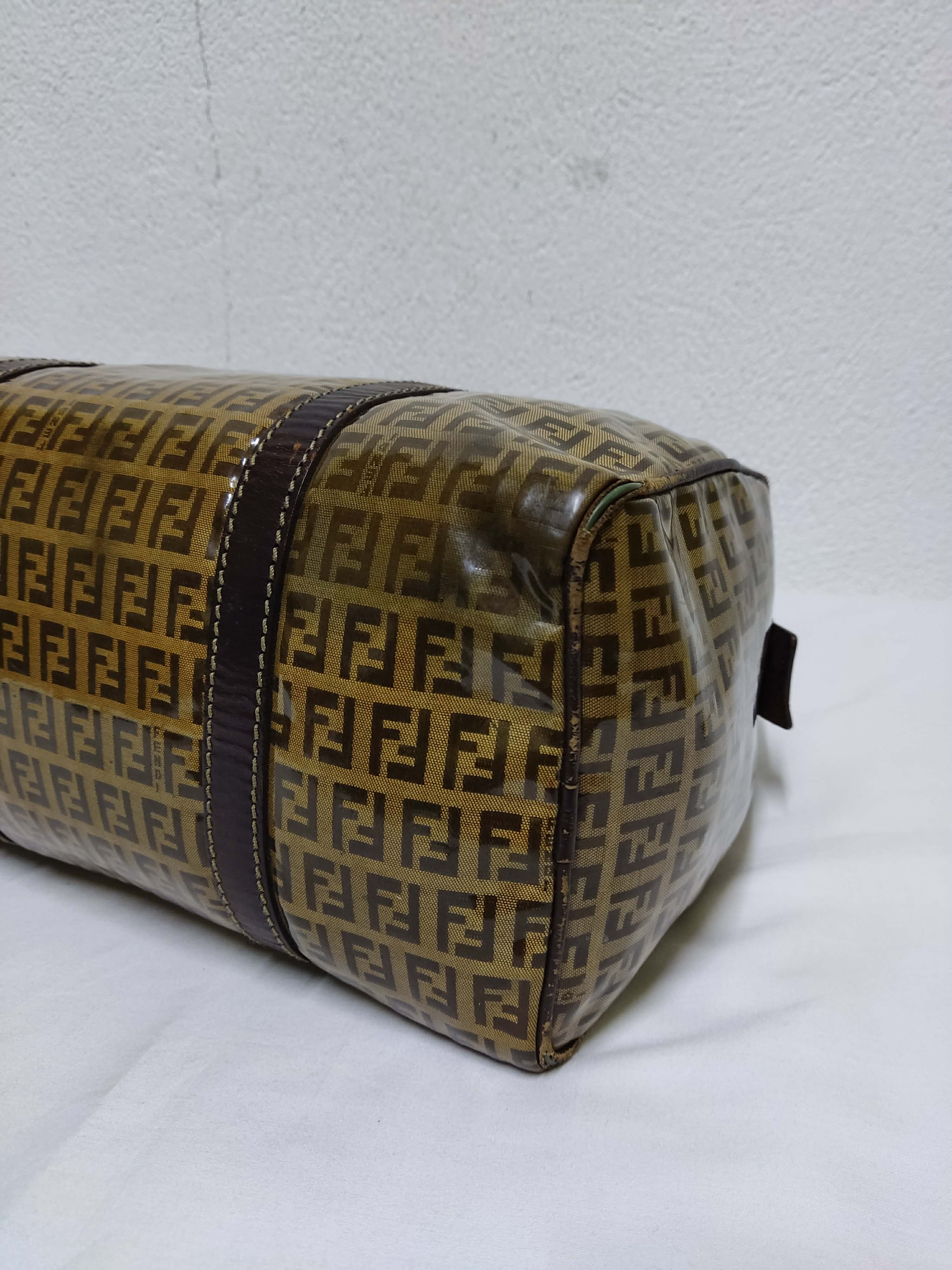 Fendi Authentic FENDI Zucchino Mini Bostan Bag Handbag Size ONE SIZE - 16 Thumbnail