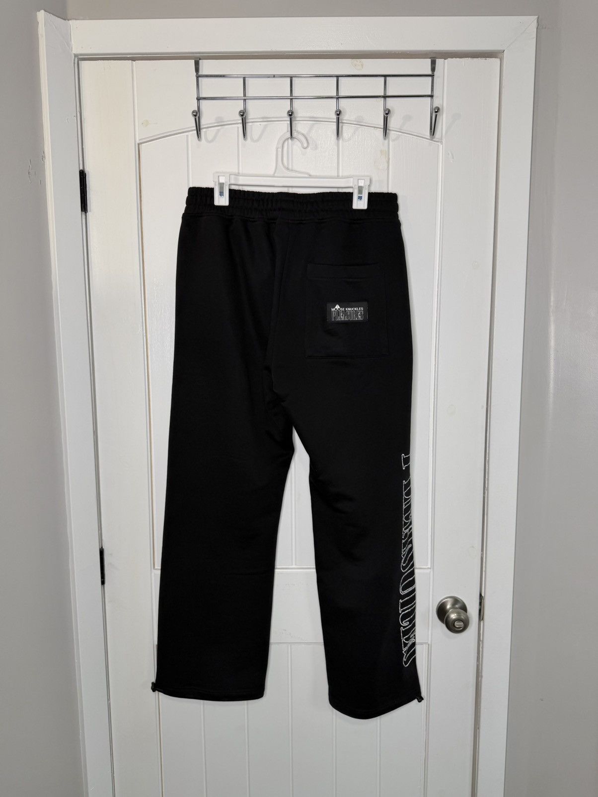 Pleasures Pleasures Black Moose Look Sweatpants Size/Medium Size US 33 - 3 Thumbnail