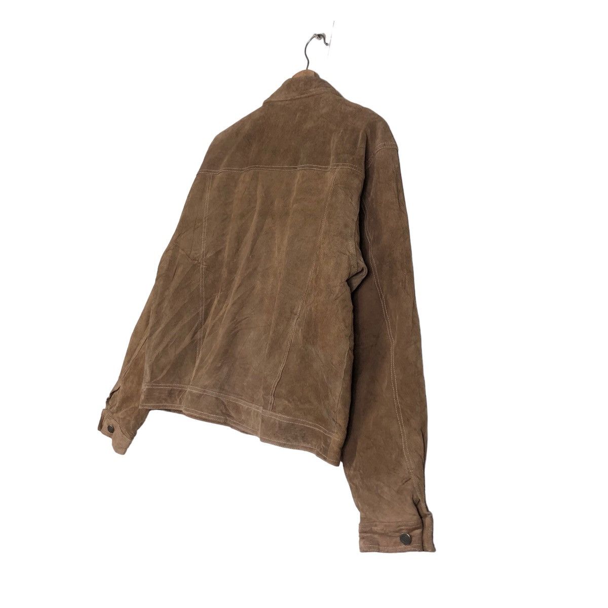 Japanese Brand VINTAGE BIKER LEATHER JACKET TRUCKER XENON MAN ISSEY MIYAKE Size US L / EU 52-54 / 3 - 10 Thumbnail