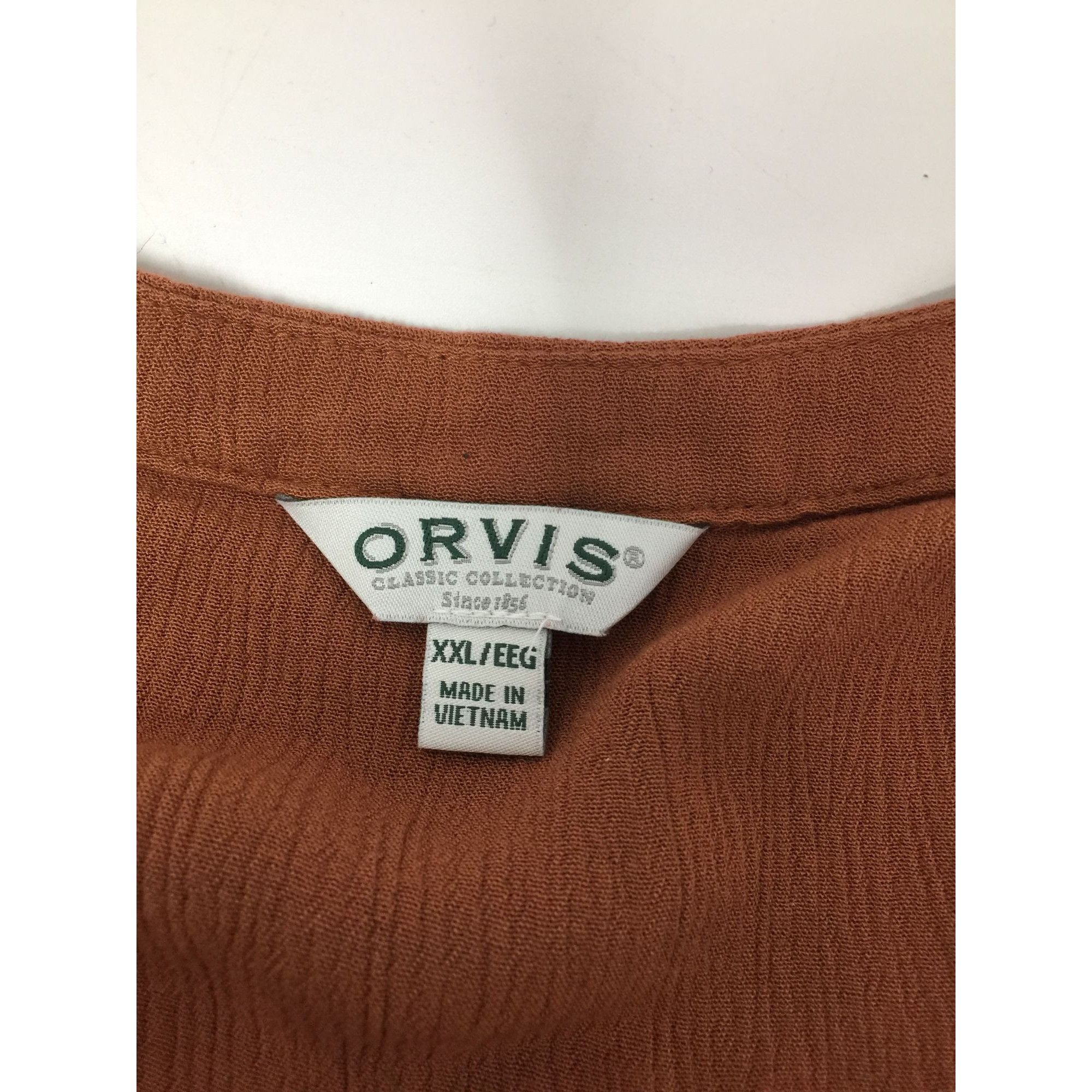 Orvis ORVIS CLASSIC COLLECTION SHIRT WOMENS SIZE XXL Size XXL / US 16-18 / IT 52-54 - 4 Thumbnail