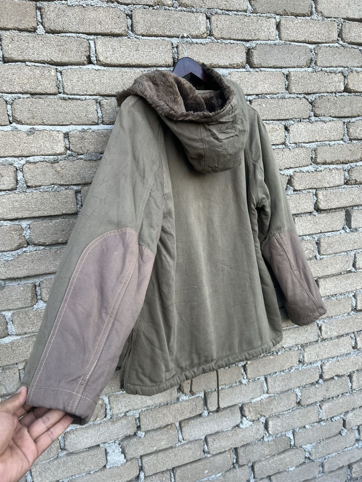 Beams Japan Beams Japan Thermal Insulation Fleece Lined Jacket Hoodie Size US L / EU 52-54 / 3 - 9 Thumbnail