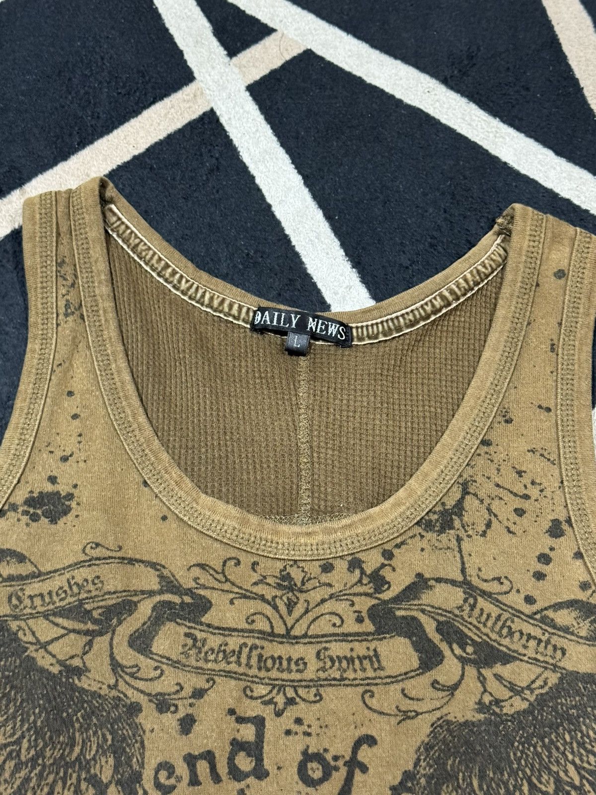 Yasuyuki Ishii Archived Tanktop Skulls DailyNew Jpg Styled Japanese Size US L / EU 52-54 / 3 - 6 Thumbnail