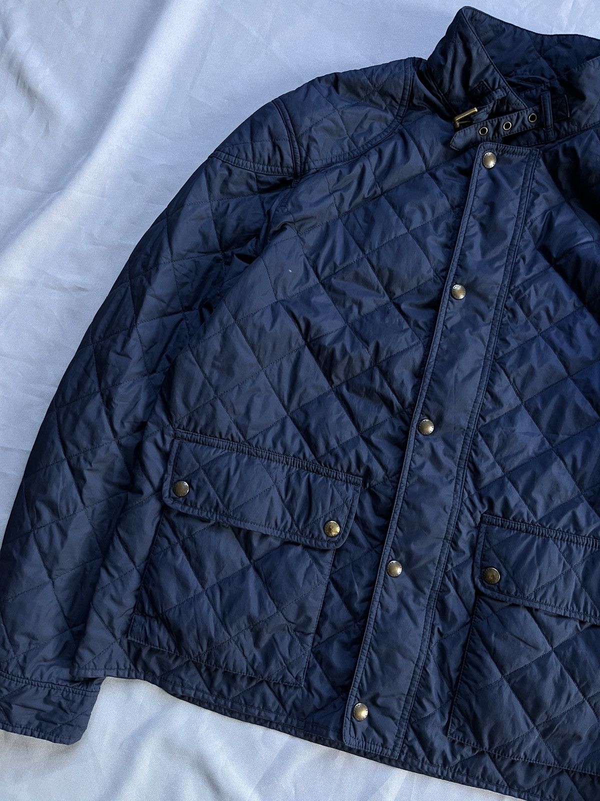 Polo Ralph Lauren PRL Blue Quilted Light Jacket Size US XL / EU 56 / 4 - 5 Thumbnail