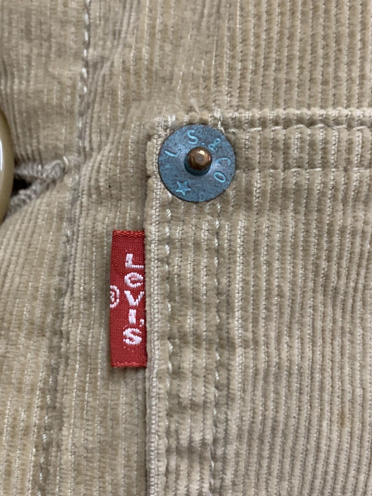 Levi's LEVIS Redloop Corduroy Sherpa Jacket Size S / US 4 / IT 40 - 6 Thumbnail