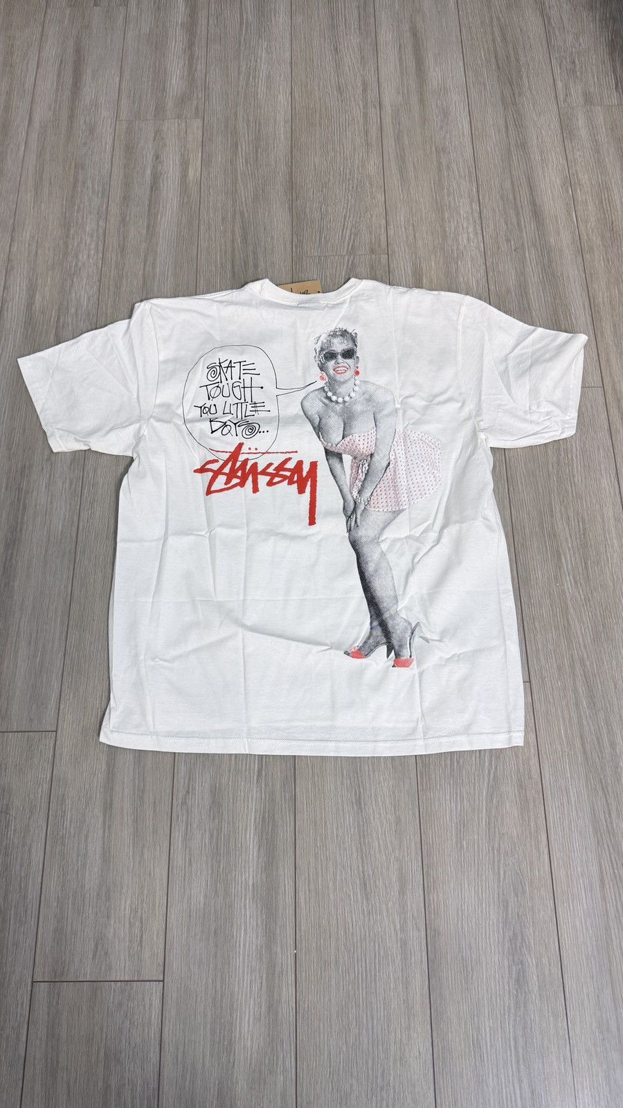 Stussy Stussy S Talk Pigment Dyed Rare t shirt | Grailed