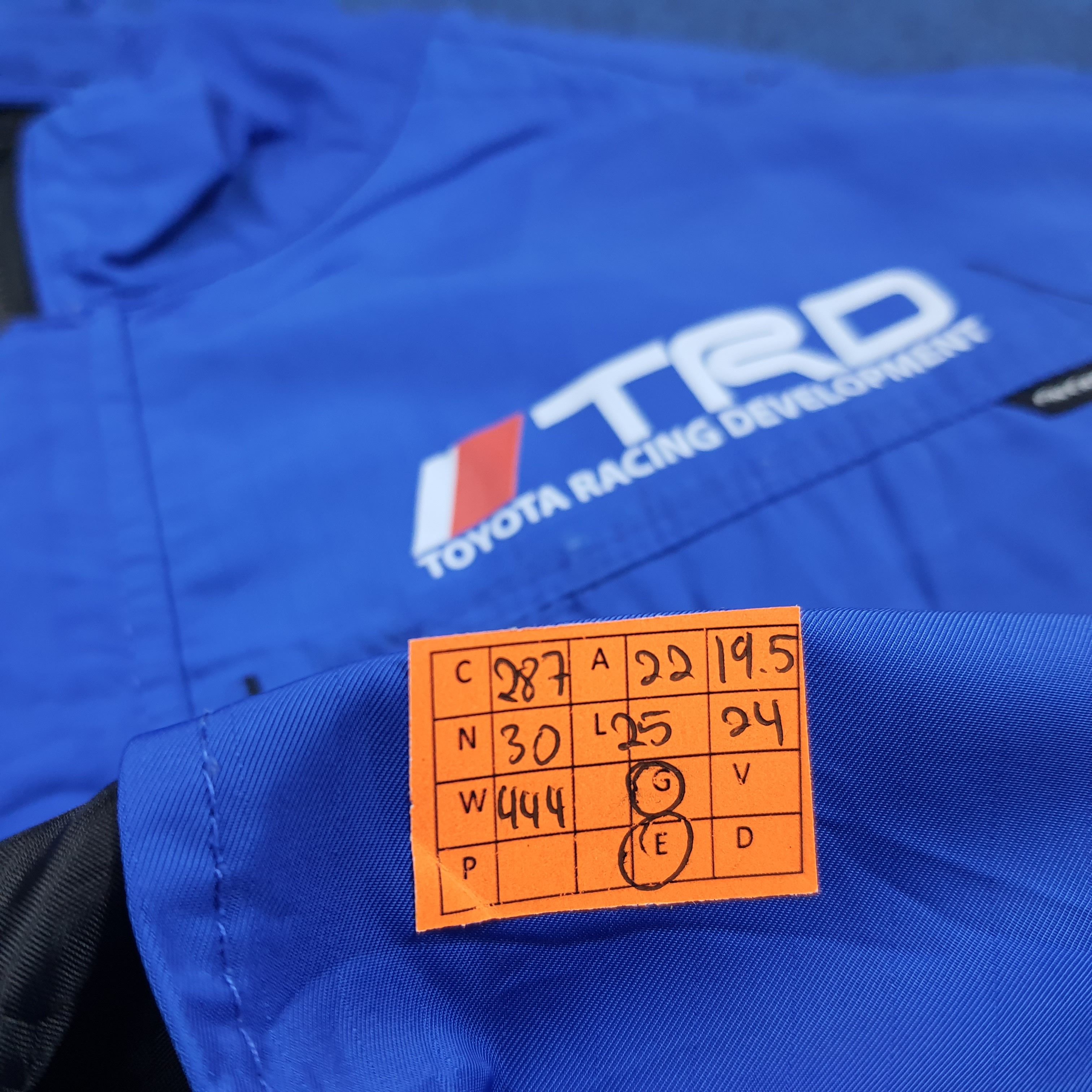 Japanese Brand Vintage TRD Toyota Motor Sports Custom Logo Jacket C287N30 Size US M / EU 48-50 / 2 - 9 Thumbnail