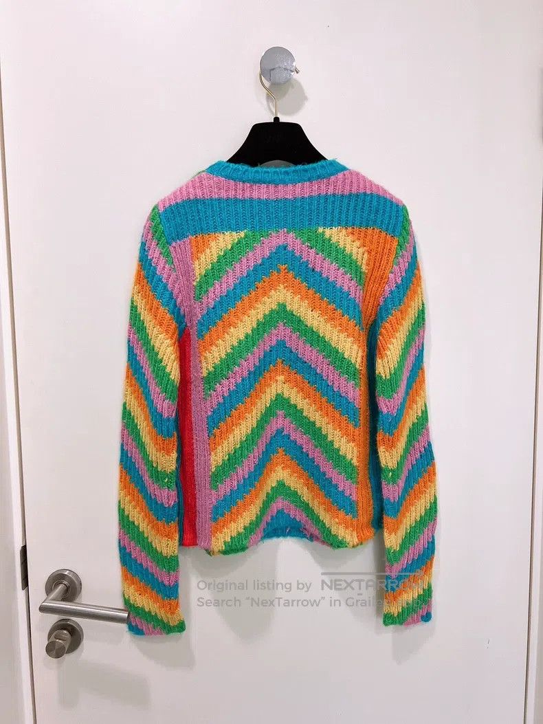 Valentino Valentino Color-blocked sweater knitwear Size S / US 4 / IT 40 - 2 Thumbnail