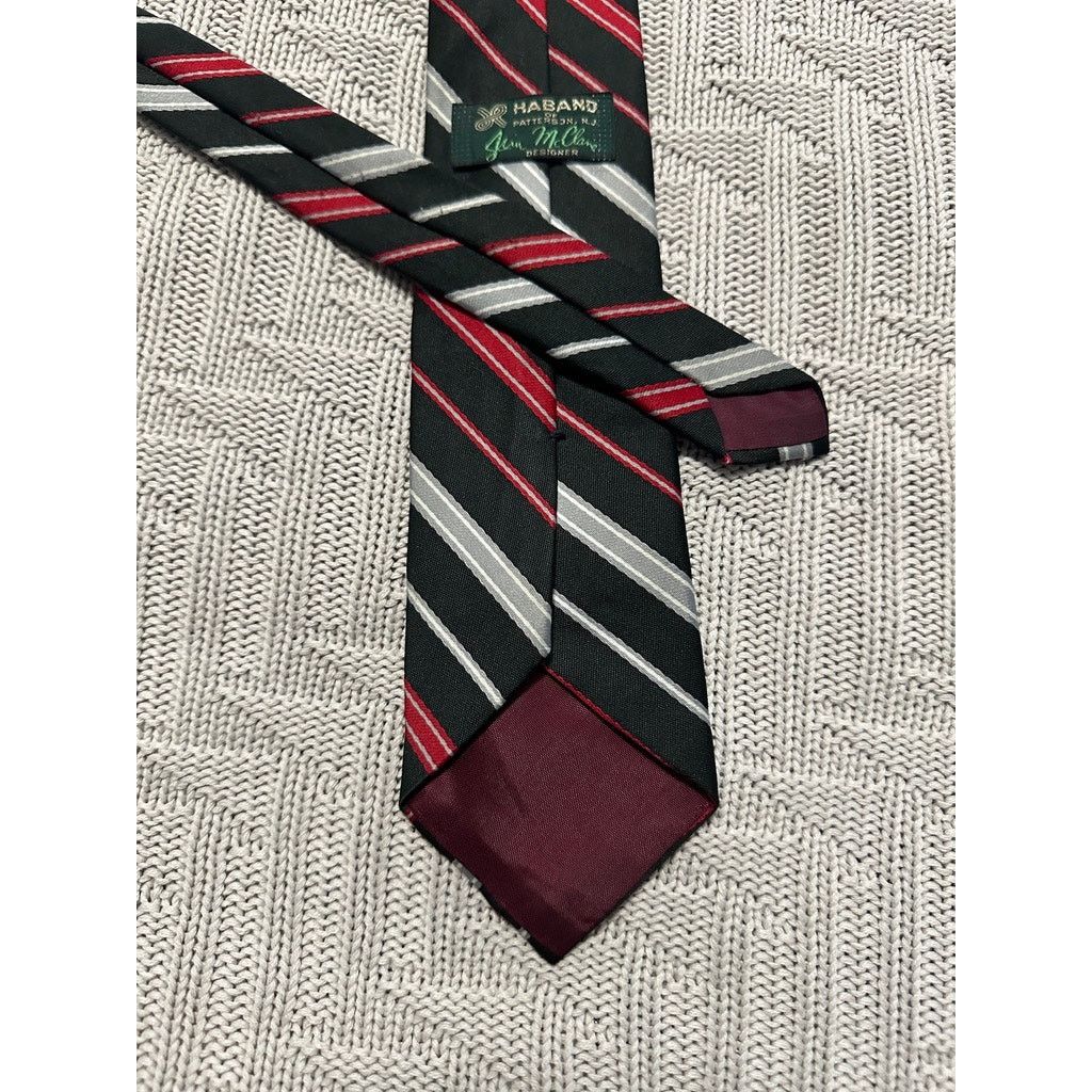 Vintage Vintage Haband black and red striped Size ONE SIZE - 2 Thumbnail