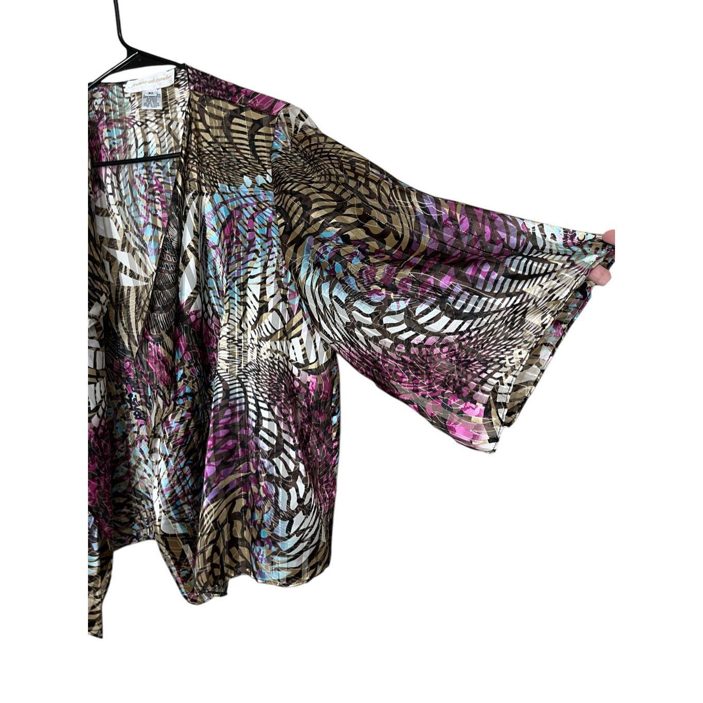 Other Jeanne Alexander 2 Pc Open Front Cardigan & Tank Top XL Size XL / US 12-14 / IT 48-50 - 10 Thumbnail