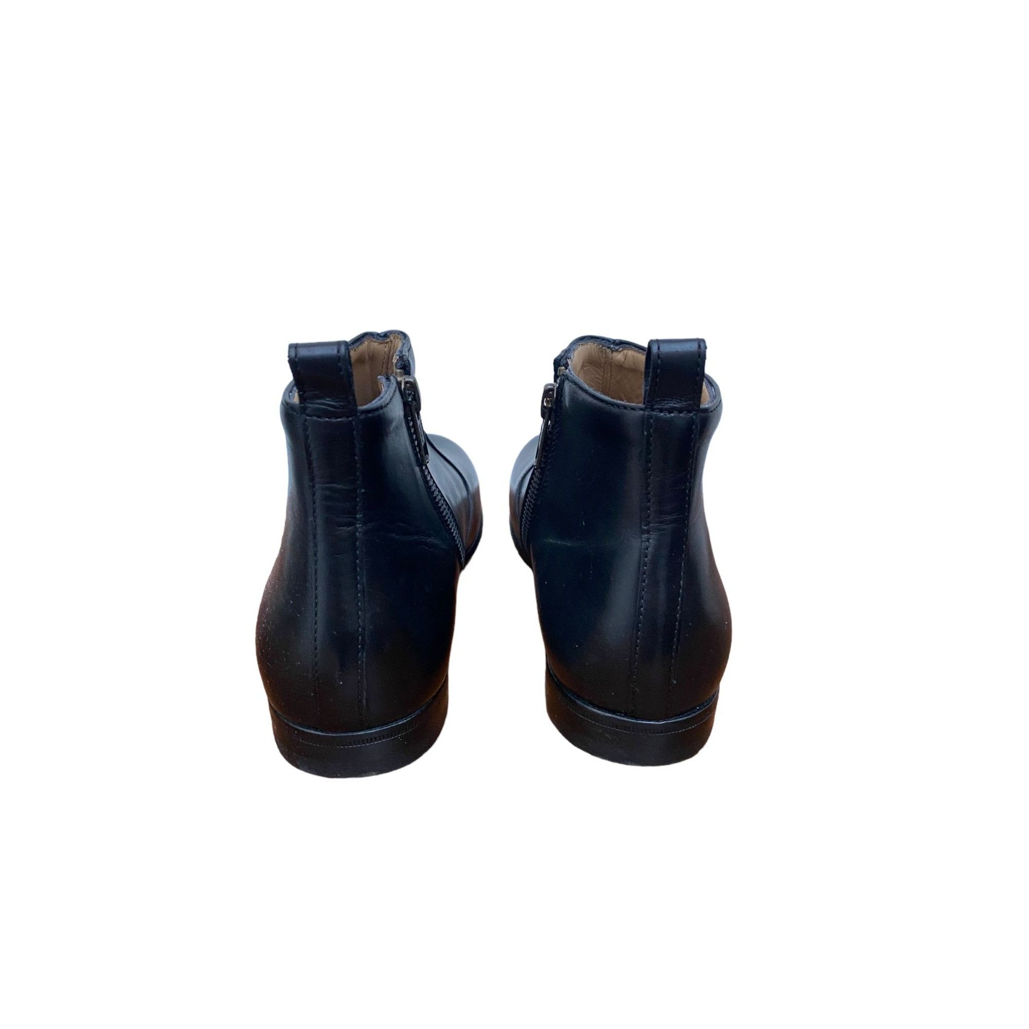 A.P.C. A.P.C Black Leather Boots Size US 4 / IT 34 - 5 Thumbnail