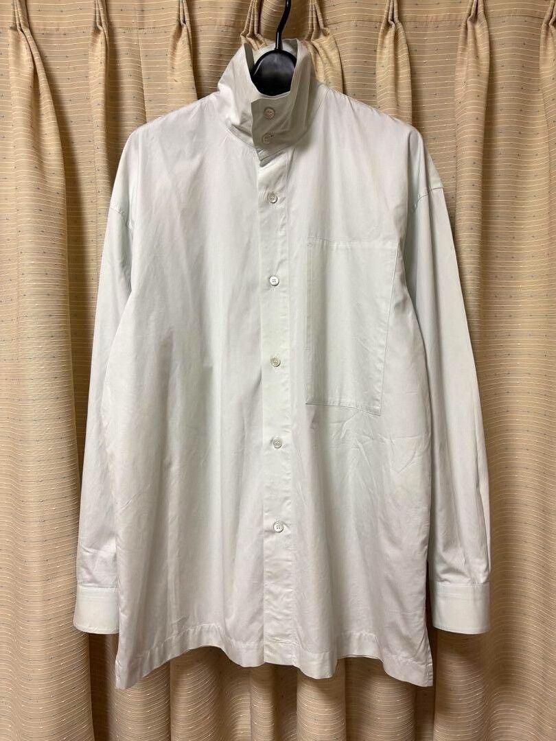 Issey Miyake Issey Miyake 90s Vintage High Neck Shirt Size US M / EU 48-50 / 2 - 1 Thumbnail