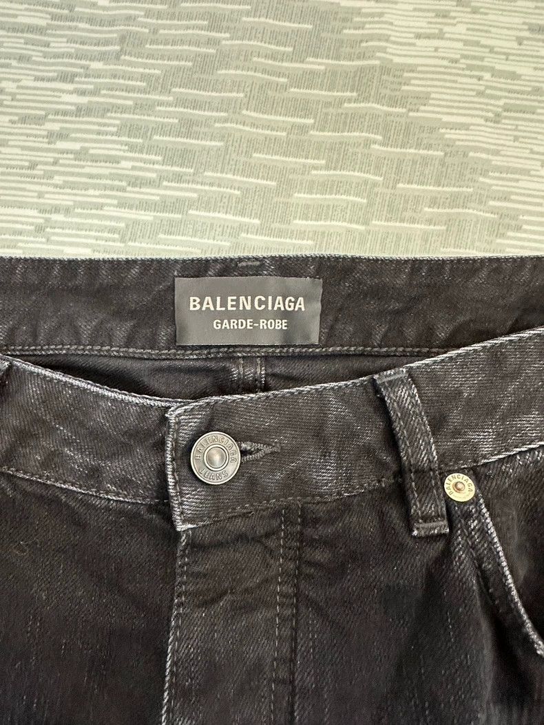 Balenciaga Balenciaga Wrinkled Jeans Size US 30 / EU 46 - 6 Thumbnail