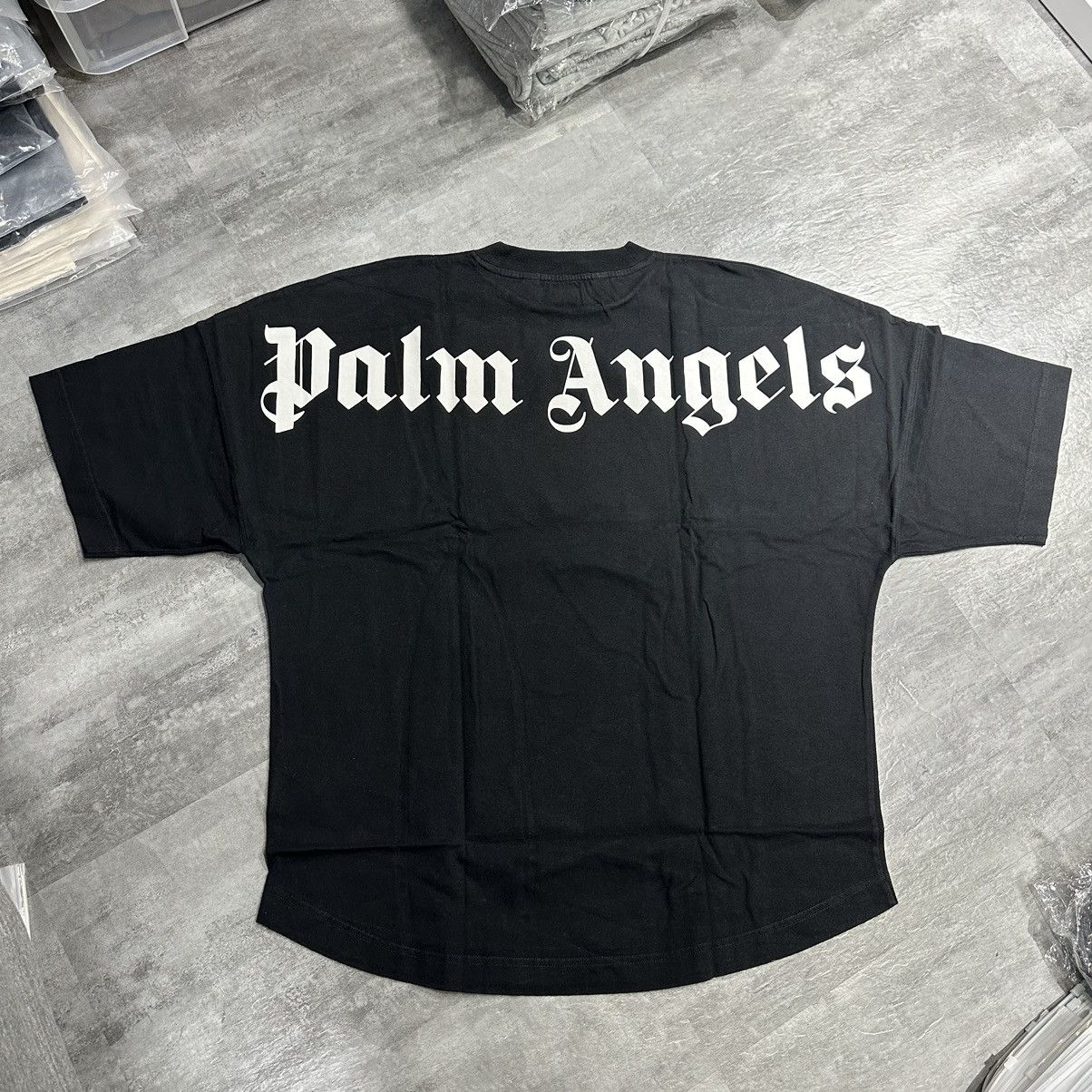 Palm Angels Palm Angels Classic Logo Collar Printed Tee Size US L / EU 52-54 / 3 - 1 Thumbnail