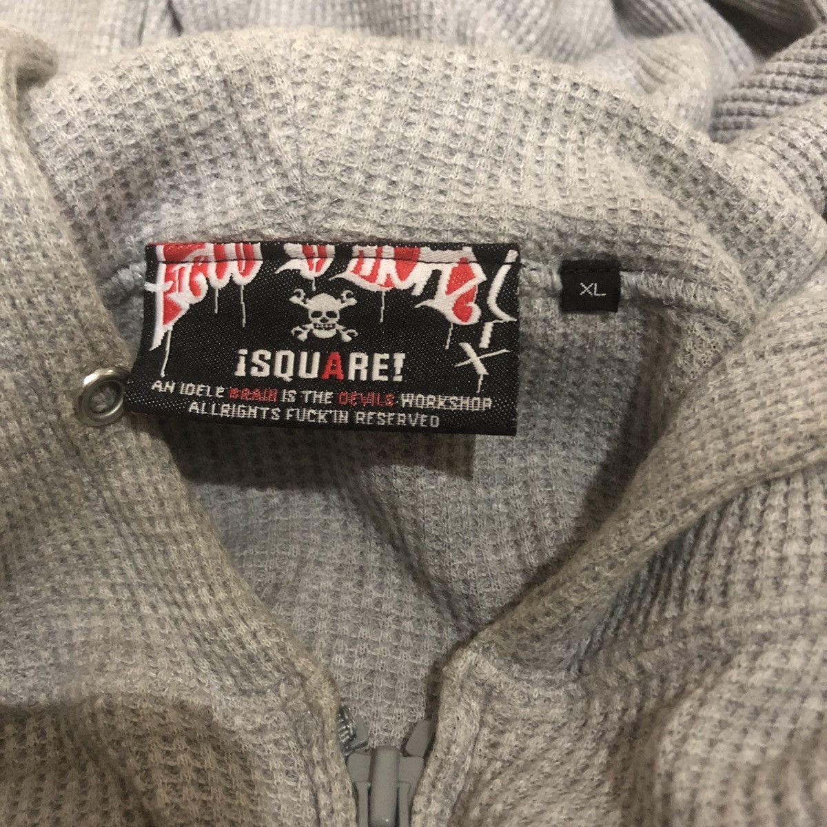 Crosby Square × Japanese Brand × Seditionaries Square Ignorance Confidence Zipper Hodie Size US XL / EU 56 / 4 - 4 Thumbnail