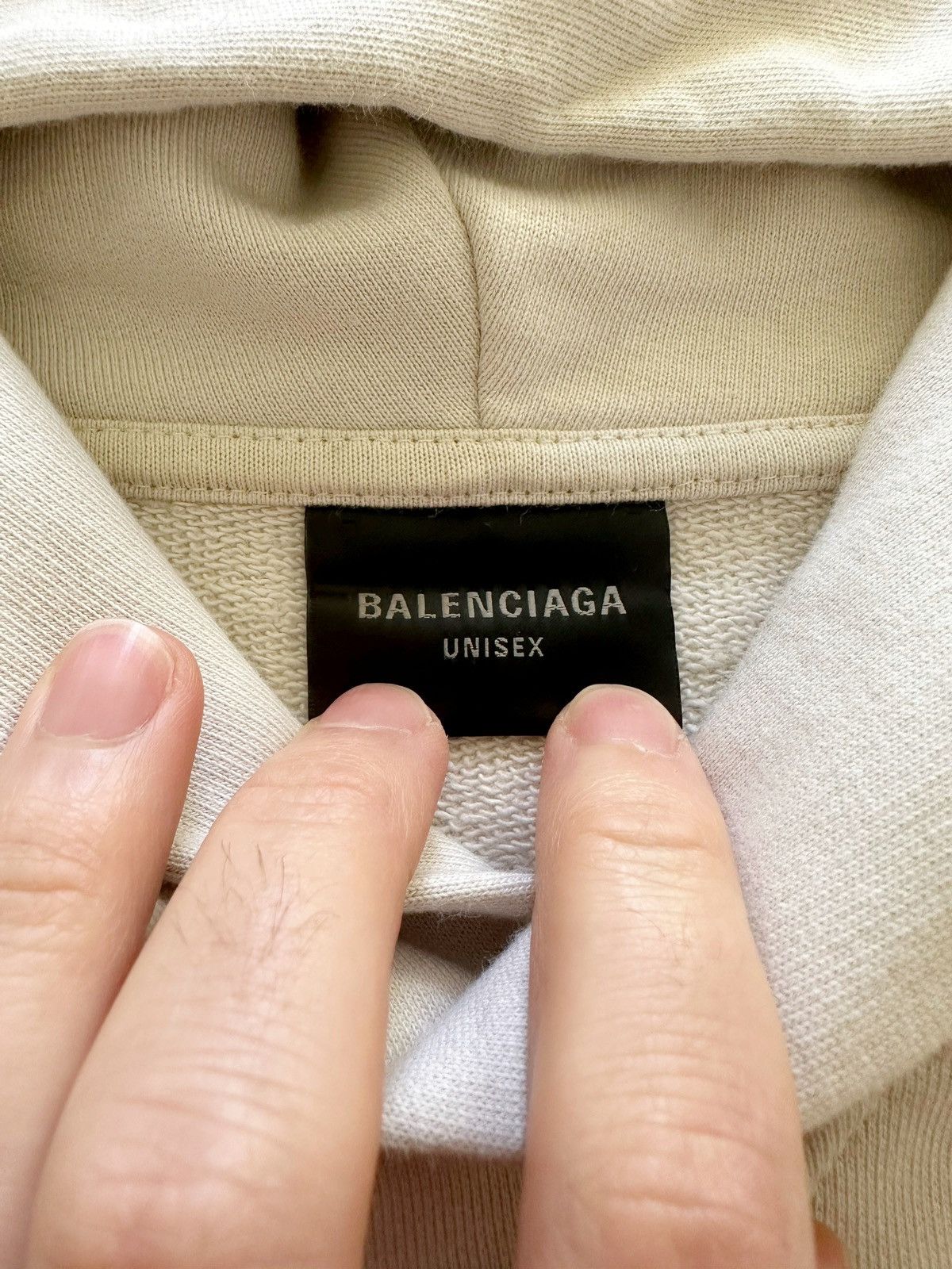 Balenciaga Sz4 2022 RARE Runway Two Layer XXXL Hoodie Size US XL / EU 56 / 4 - 7 Thumbnail
