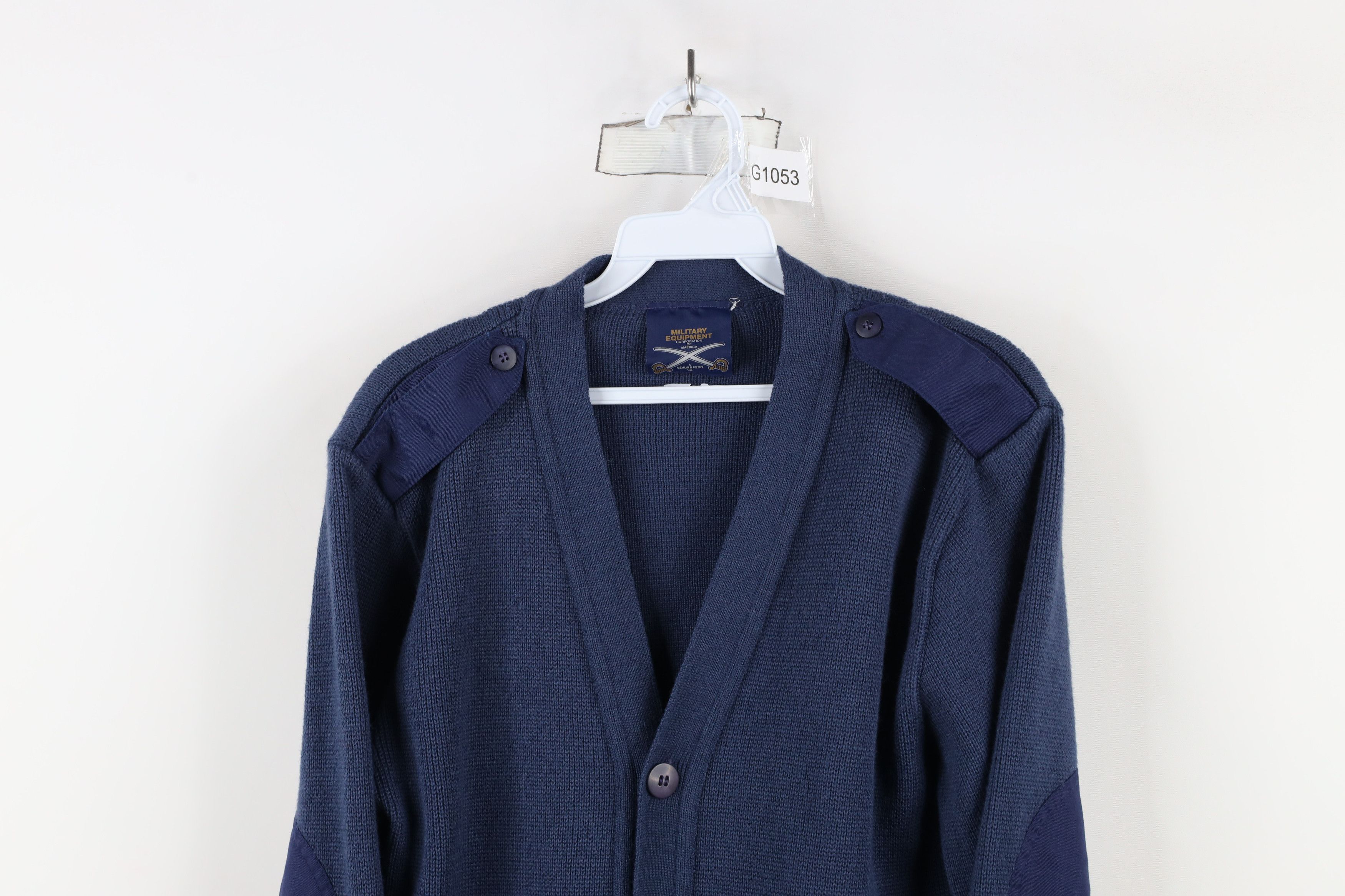 Vintage Vintage 90s Streetwear Elbow Patch Cardigan Sweater USA Size US S / EU 44-46 / 1 - 2 Thumbnail