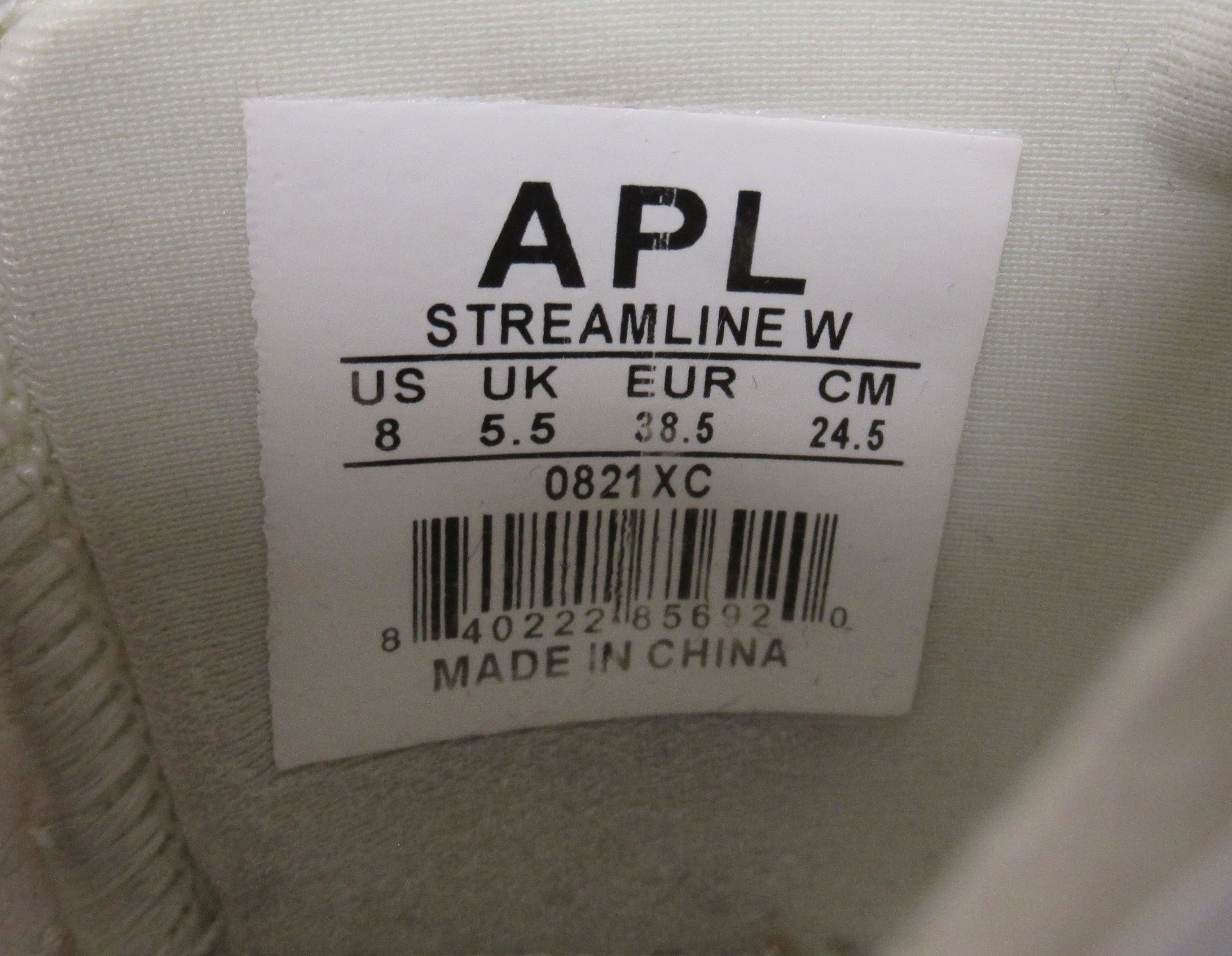 Athletic Propulsion Labs APL Women's Streamline Shoes White / Frozen Grey / Parchmen Size US 8 / IT 38 - 11 Thumbnail