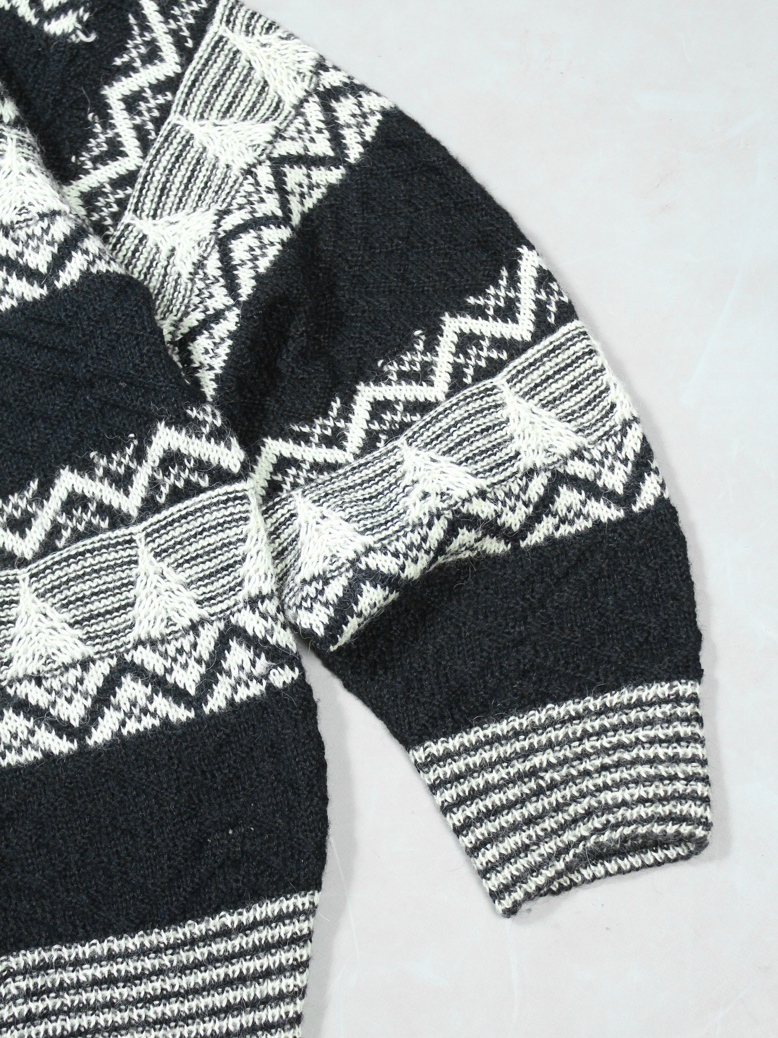 Inis Meain INIS MEAIN ALPACA WOOL KNIT SWEATER Size US L / EU 52-54 / 3 - 9 Thumbnail