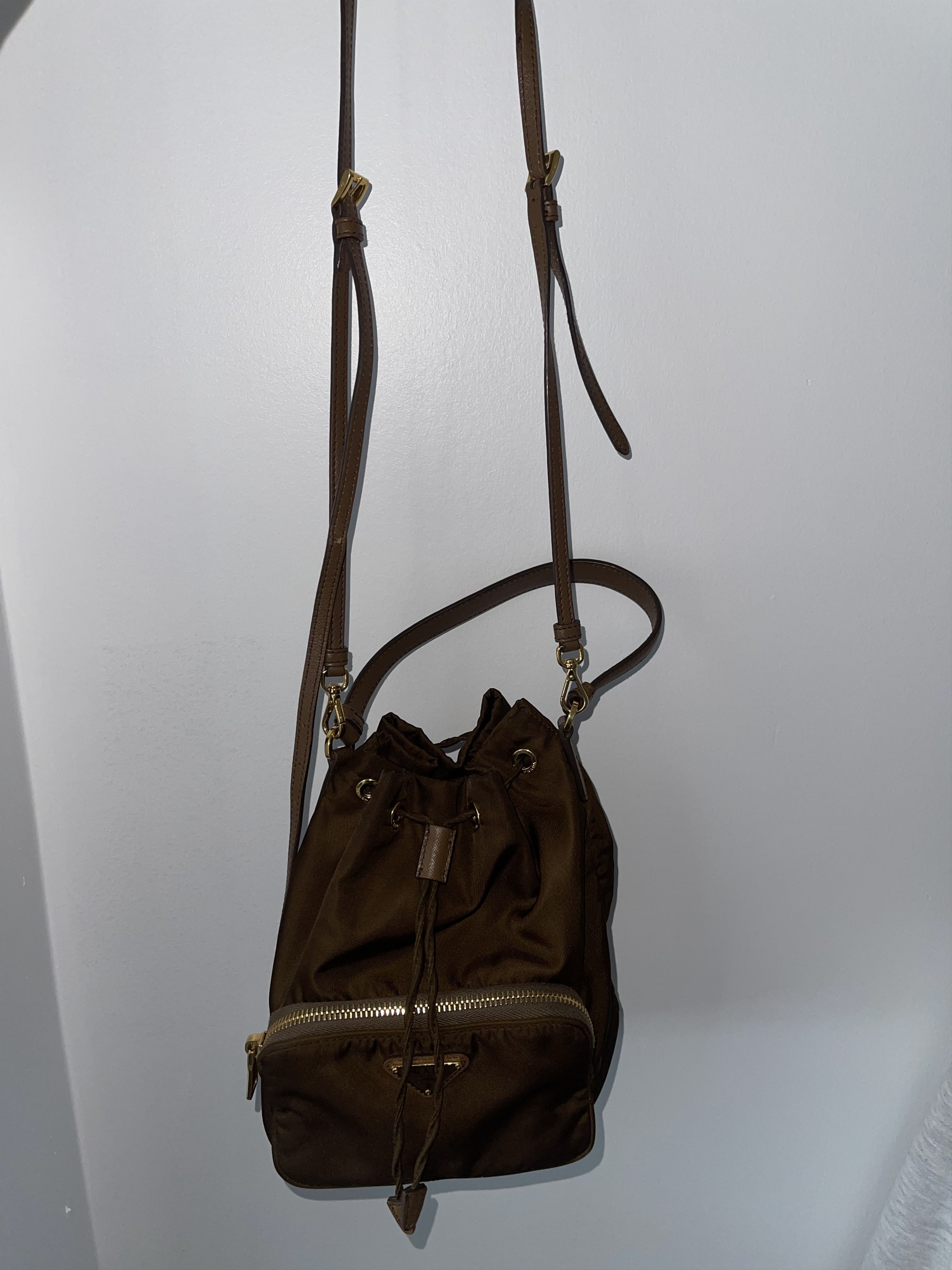 Prada Prada duet re-nylon bucket bag Size ONE SIZE - 5 Thumbnail