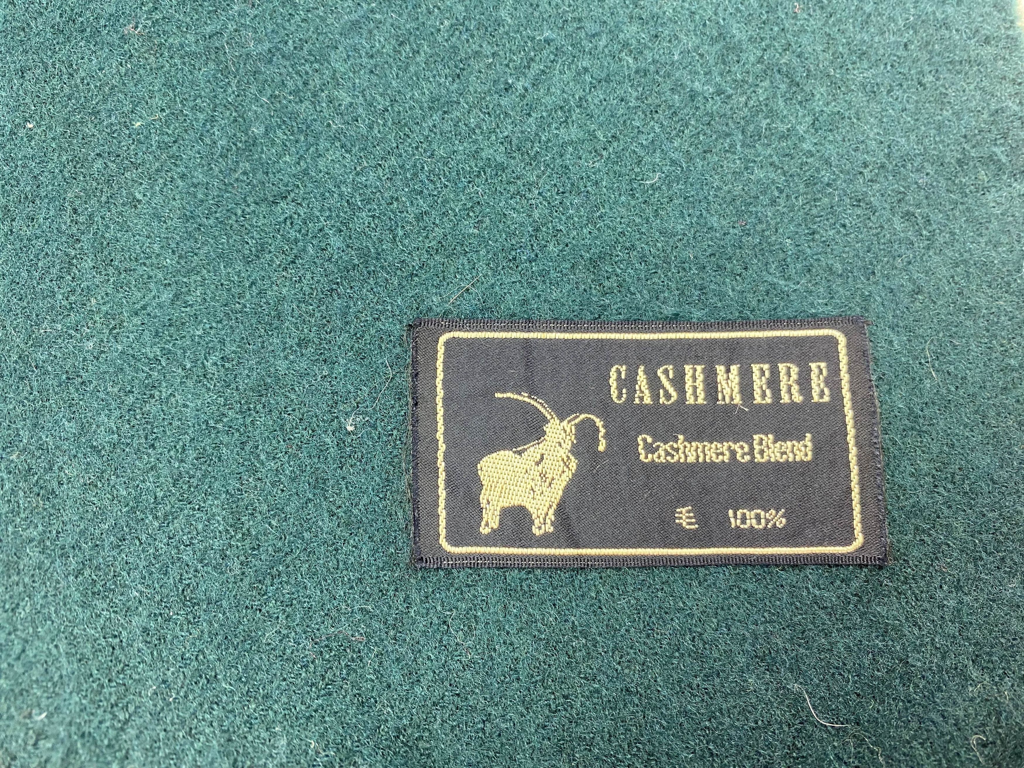 Vintage Vintage Pure Cashmere Scarf - Soft Luxe Winter Accessory Size ONE SIZE - 10 Thumbnail