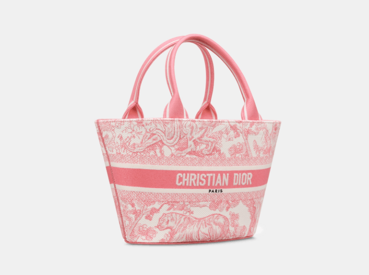 Dior o1w1db10525 M1328C Size : OS / Hat Basket Bag in Candy Pink Size ONE SIZE - 1 Thumbnail