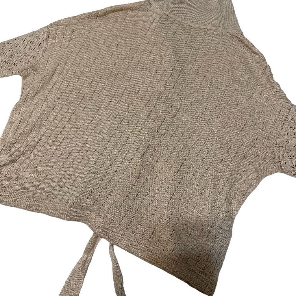 Free People Free People | Betty Tie Knit Sweater Size S / US 4 / IT 40 - 3 Thumbnail