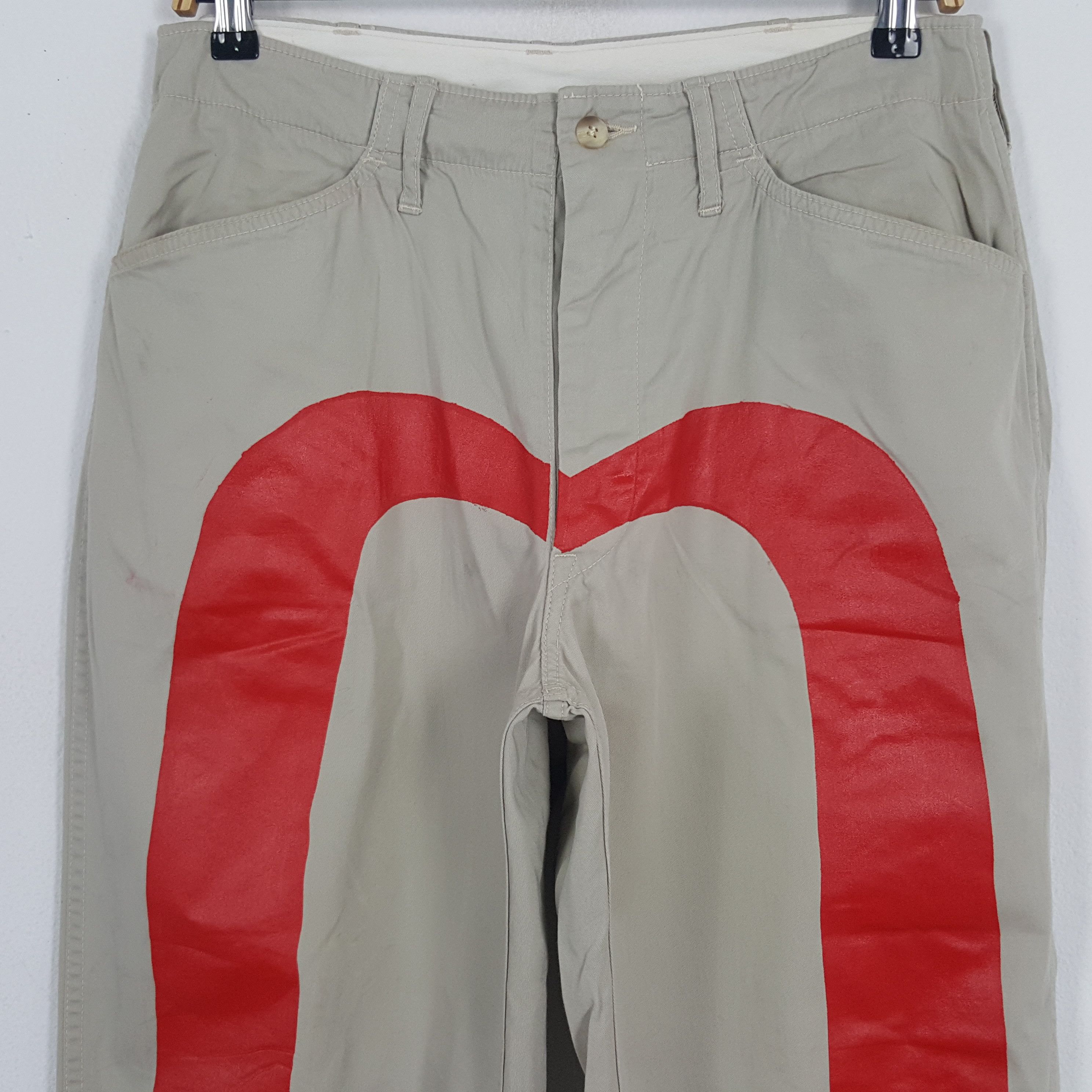 Evisu × Japanese Brand × Vintage Vintage Evisu Japanese Brand Daicock Custom Art Pants Size US 30 / EU 46 - 2 Thumbnail