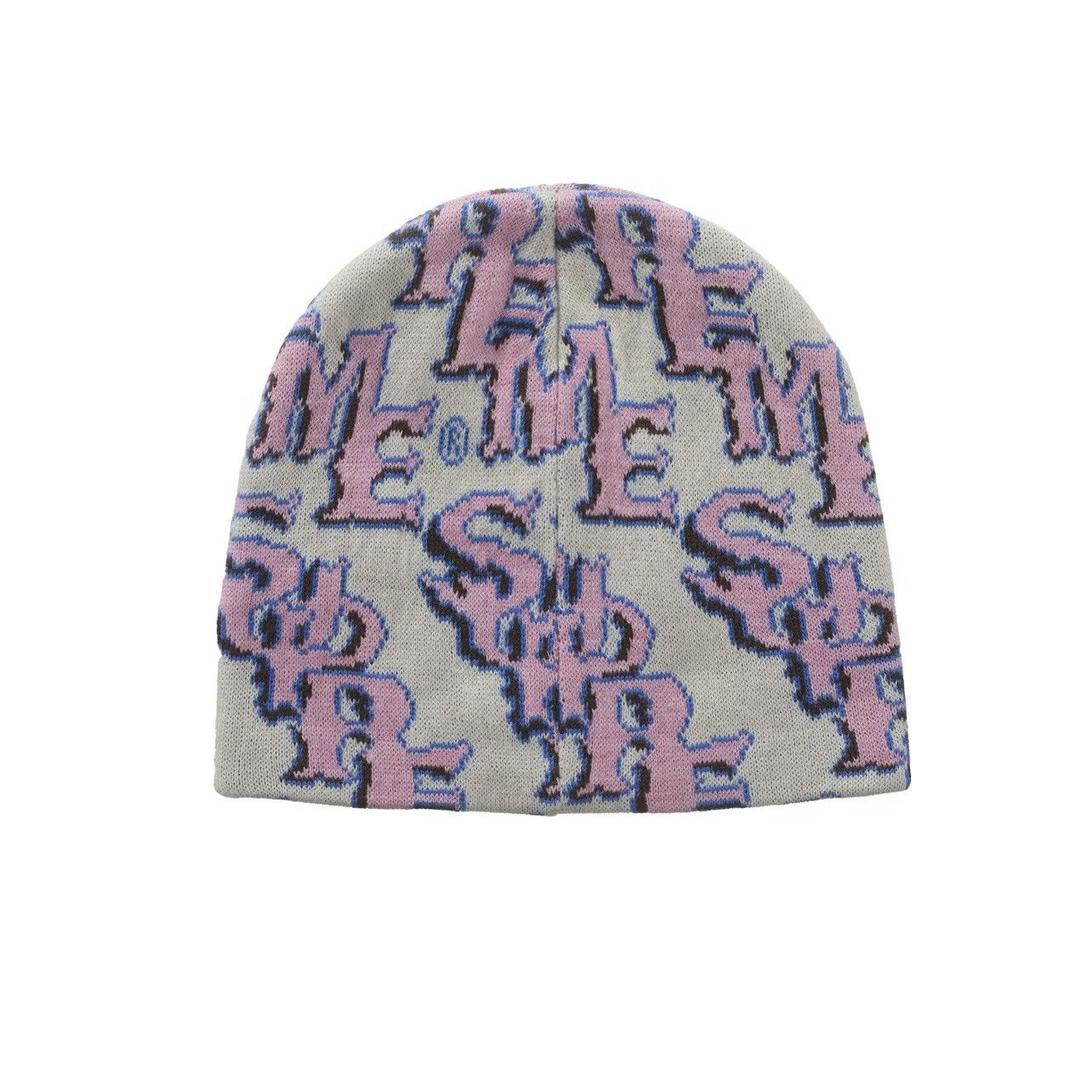 Supreme Supreme Slanted Gothic Outline Beanie Tan Pink Size One Size Size ONE SIZE - 2 Thumbnail