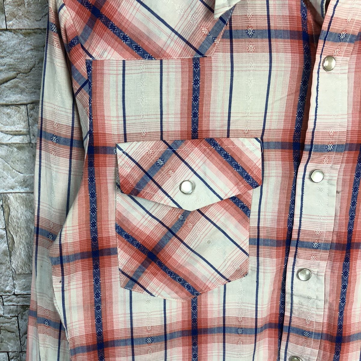 Edwin Edwin Pink checkered vintage japan Flannel #A247 Size US S / EU 44-46 / 1 - 9 Thumbnail
