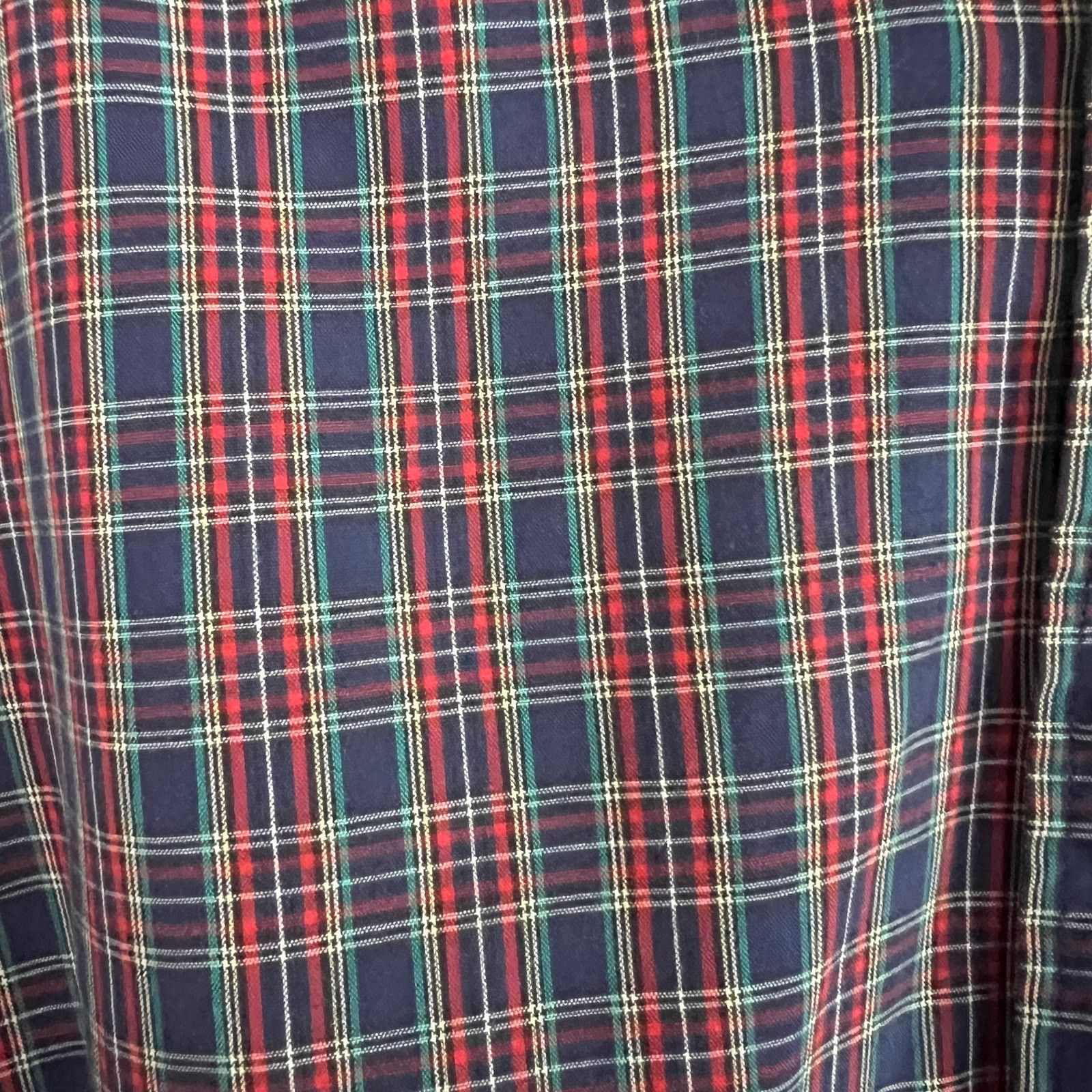 Vintage VTG Hathaway Clan Tartan Men's Shirt L 22.5x28 Size US L / EU 52-54 / 3 - 4 Thumbnail