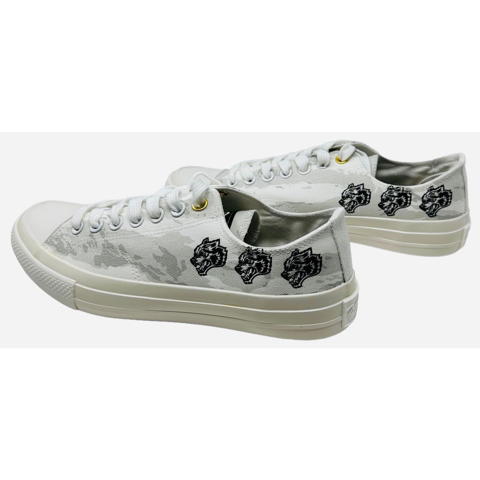 Darc Sport Darc Sport Low Top Shoes Wolves Gray/Off White Tiger Camo Size US 10 / EU 43 - 2 Thumbnail