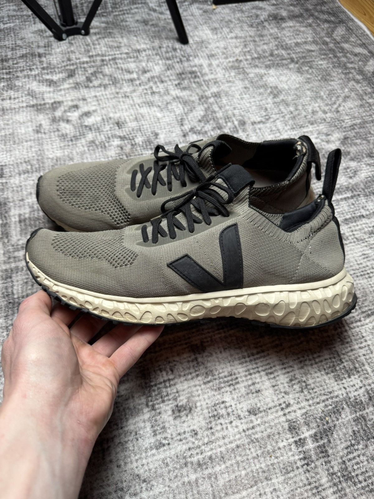 Rick Owens × Veja Rick Owens x Veja Mesh Runner Size US 12 / EU 45 - 1 Thumbnail