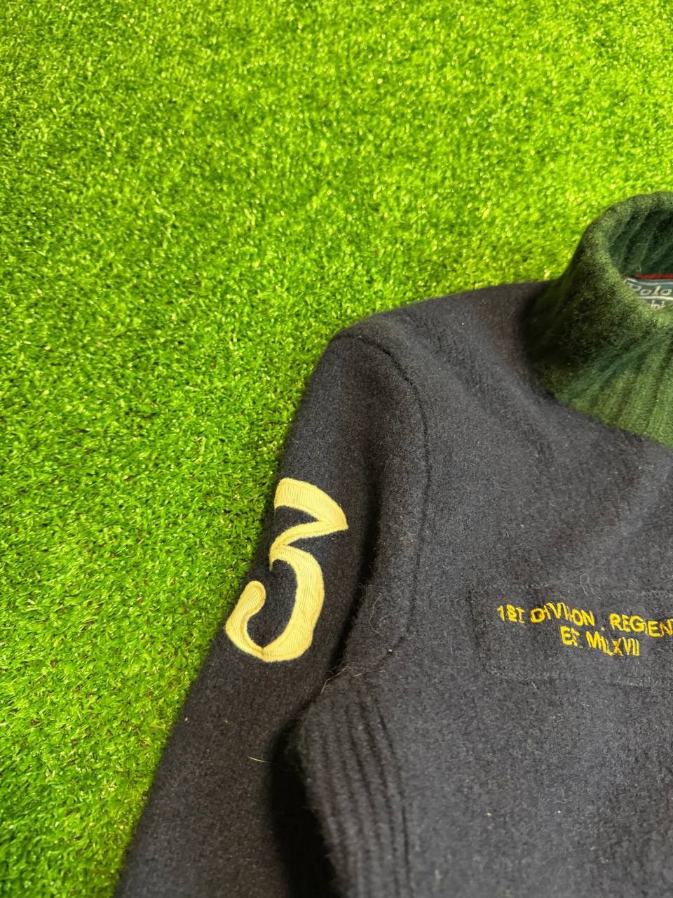 Polo Ralph Lauren Vintage y2k Polo Ralph Lauren Wool Embroidered Logo Zip Size US S / EU 44-46 / 1 - 3 Thumbnail