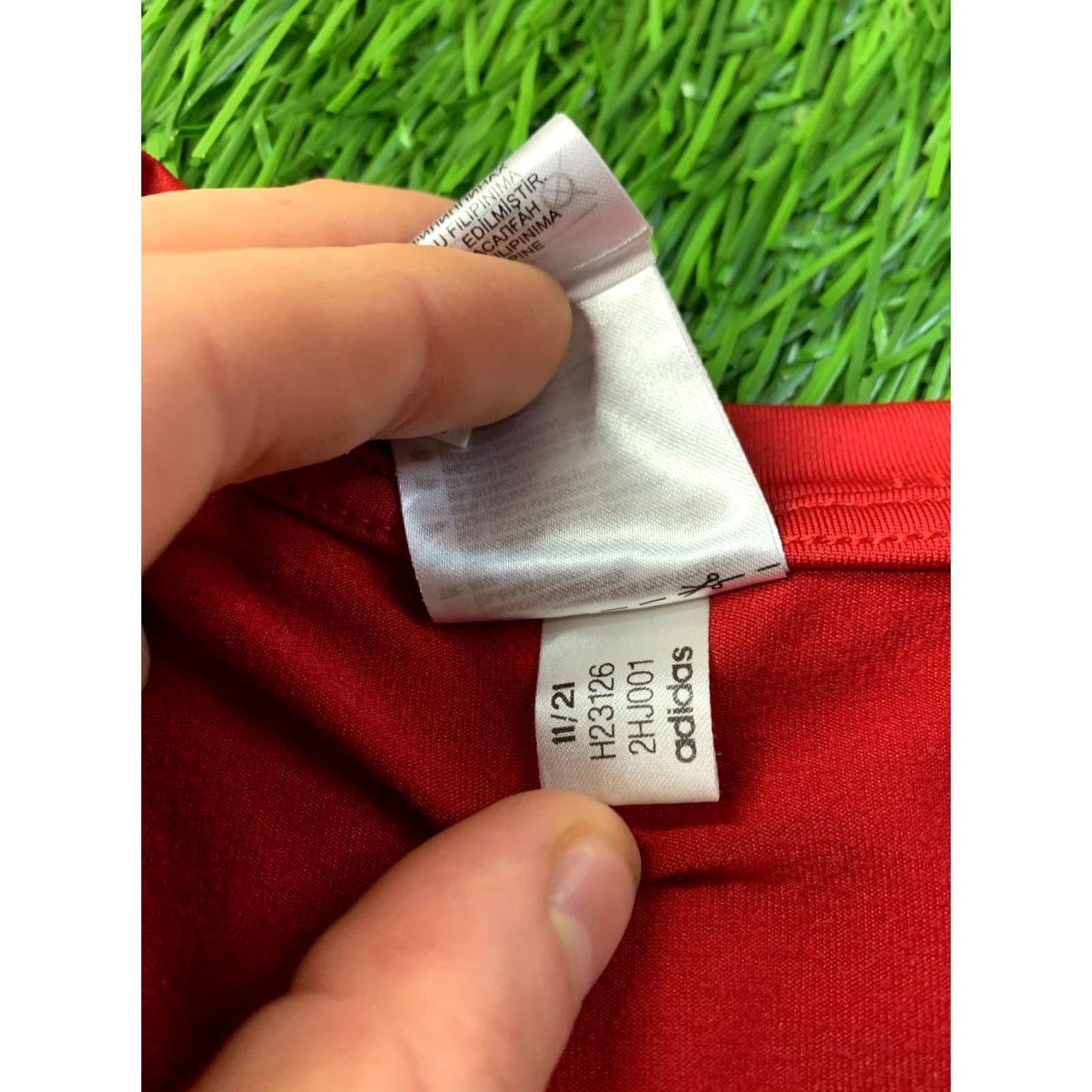 Adidas ADIDAS Techfit 2021 Compression Men Shirt Jersey Tee Regular M Red Short Long Sleeve 92% Polyester 8% Elastane Size US M / EU 48-50 / 2 - 7 Thumbnail