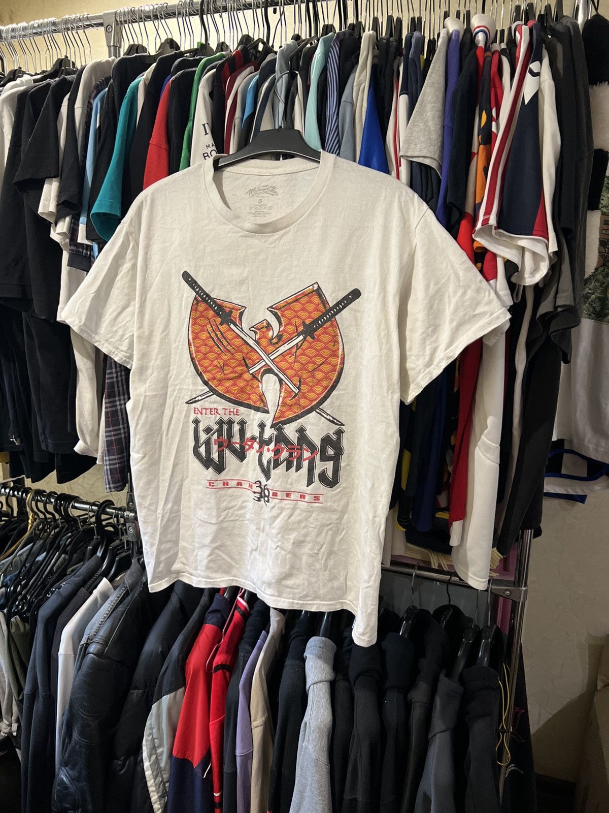 Wu-Tang Clan VINTAGE ENTER THE WU TANG CLAN CHAM 36 BERS GRAPHIC T SHIRT Size US S / EU 44-46 / 1 - 1 Thumbnail
