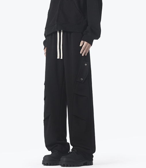 Japanese Brand × Jean High street American loose versatile casual cargo trousers Size US 32 / EU 48 - 4 Thumbnail