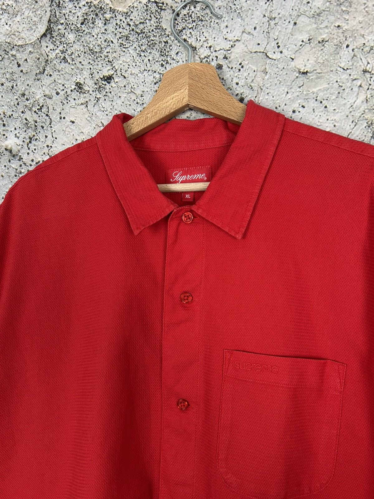 Supreme Supreme Red Summer Shirt Streetwear Rap Baggy Skate Size US XL / EU 56 / 4 - 3 Thumbnail