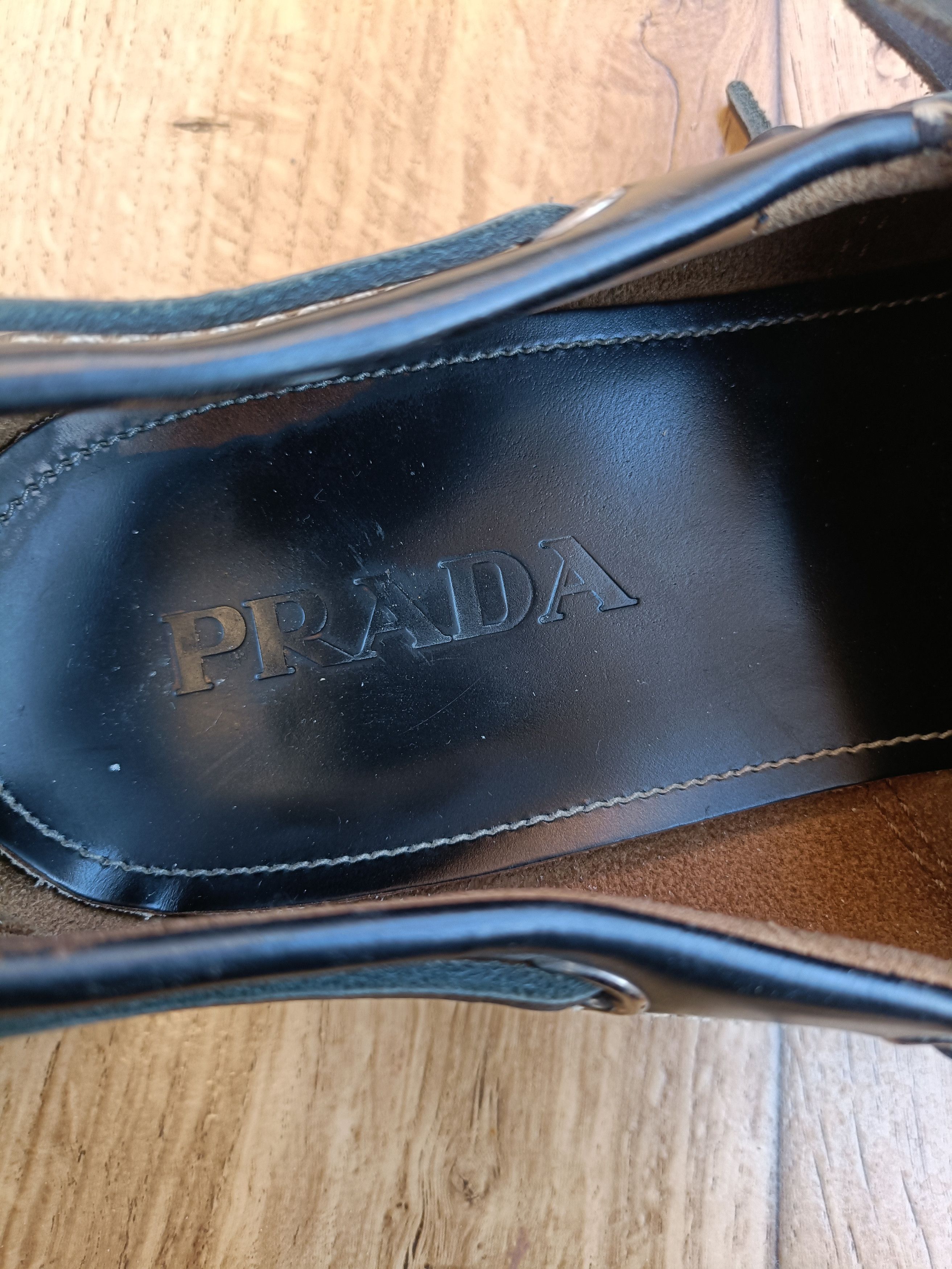 Prada Prada Classic Boat Shoes Size US 12 / EU 45 - 7 Thumbnail