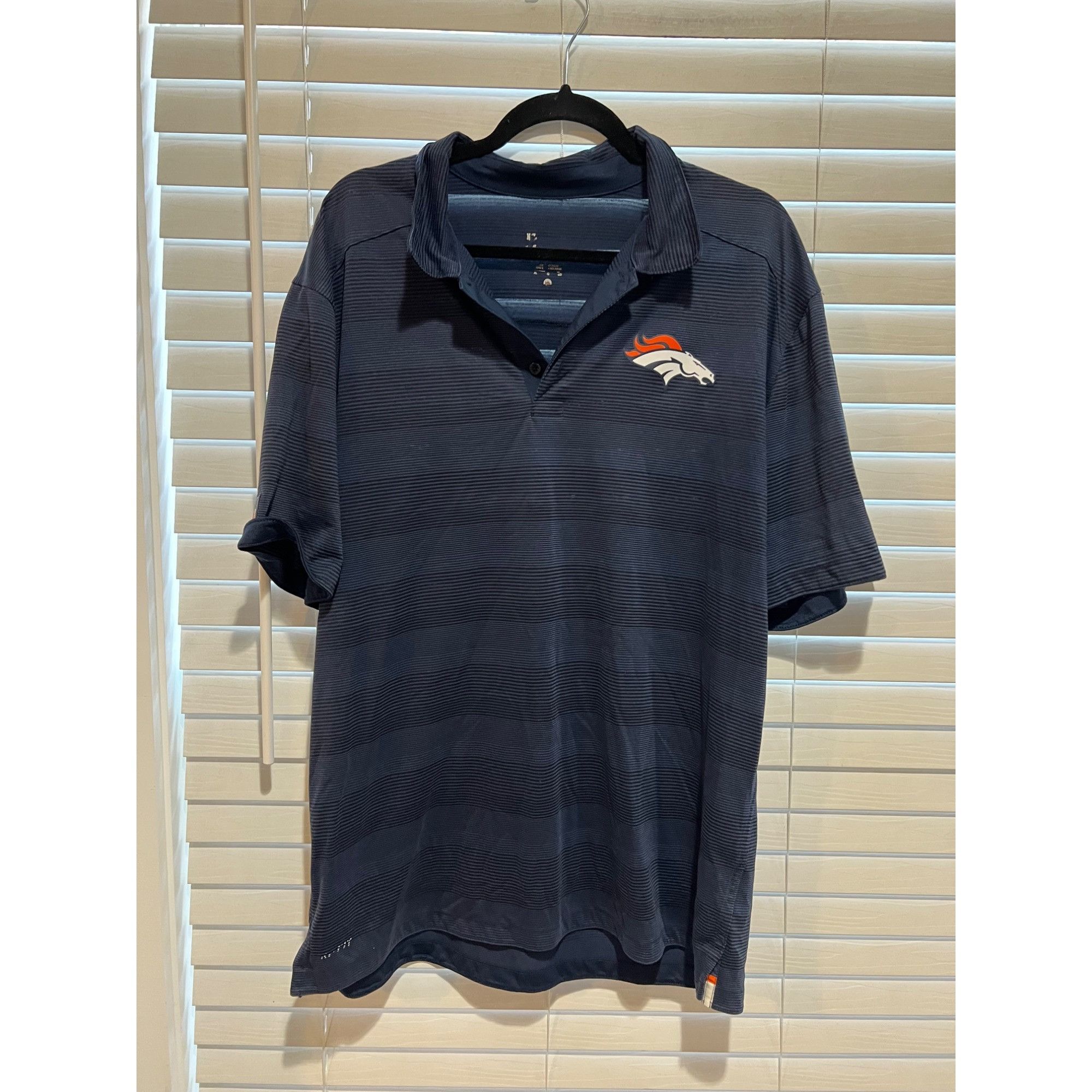 Nike Nike Denver Broncos Polo Shirt Size XL Size US XL / EU 56 / 4 - 1 Thumbnail