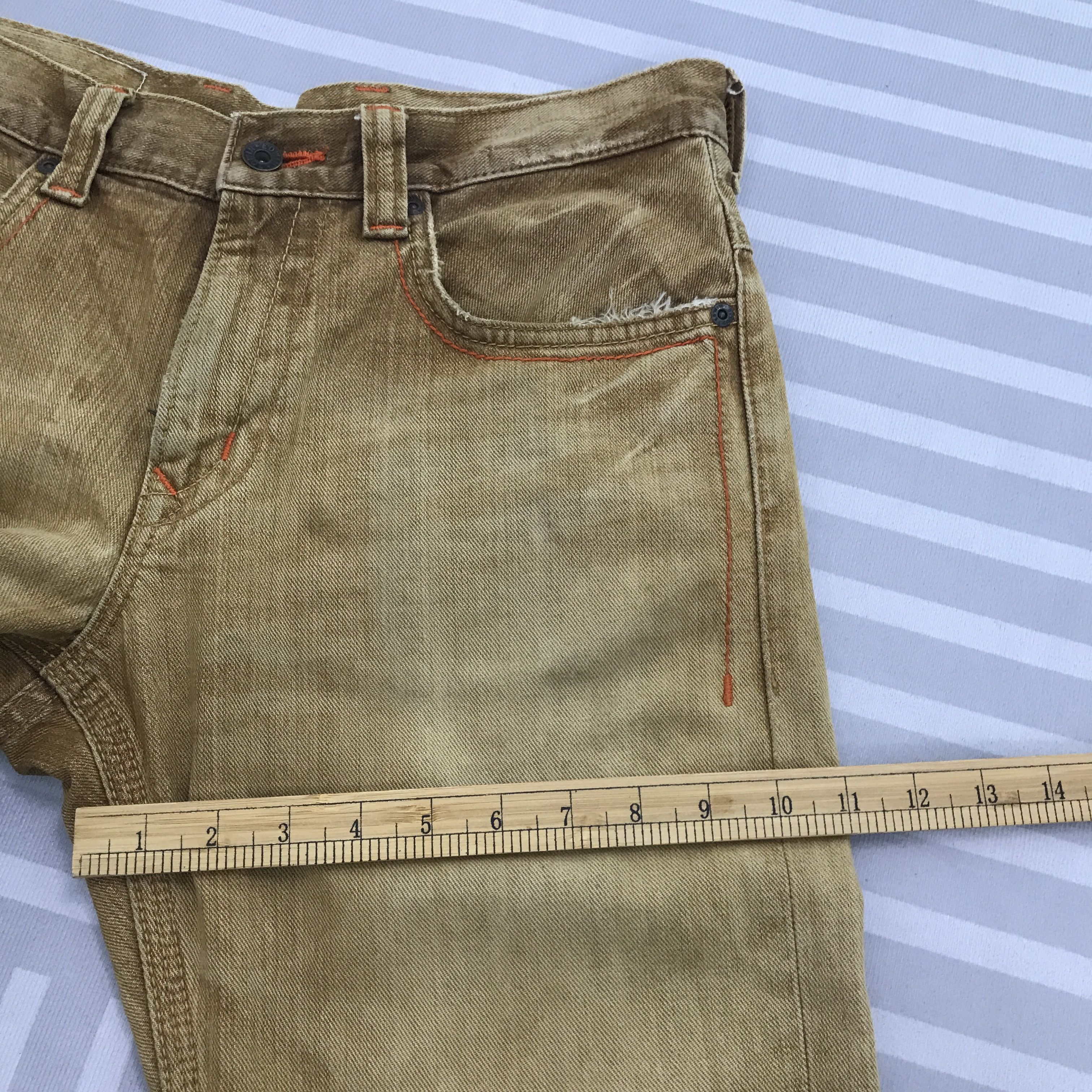 Edwin × Japanese Brand × Vintage Vintage Flare Edwin XV-S Japan Bootcut brown Denim pants Size US 30 / EU 46 - 9 Thumbnail