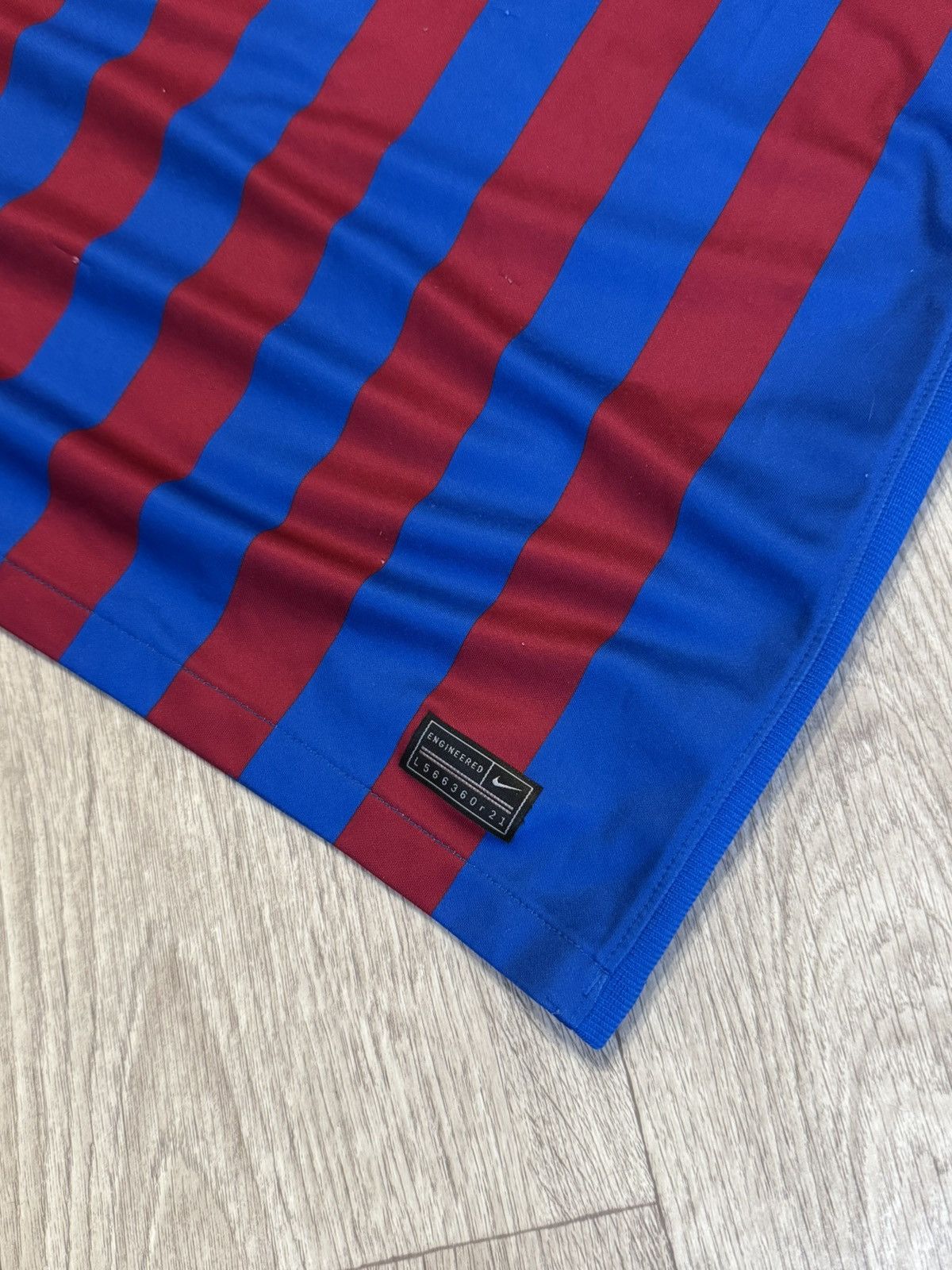 Nike 🔷Nike Barcelona 2021/22 Soccer jersey🔷 Size US S / EU 44-46 / 1 - 2 Thumbnail