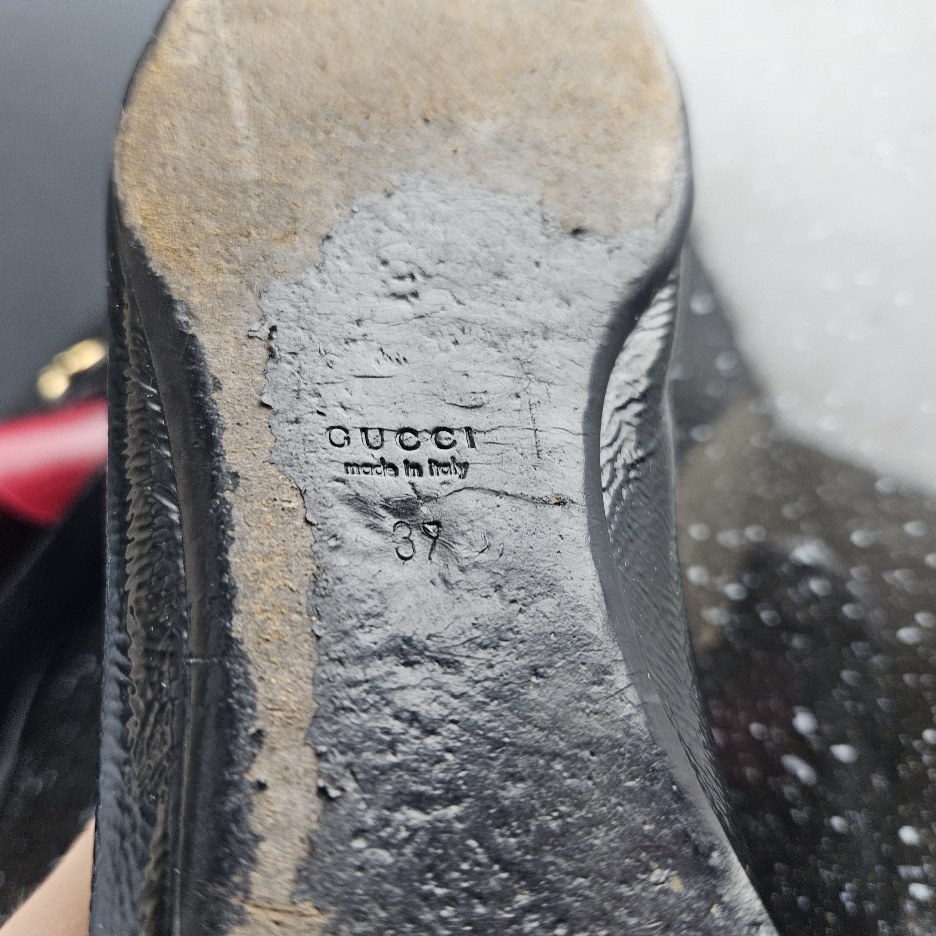 Gucci Gucci black patent leather ballets flats Sz 37 Size US 7 / IT 37 - 7 Thumbnail