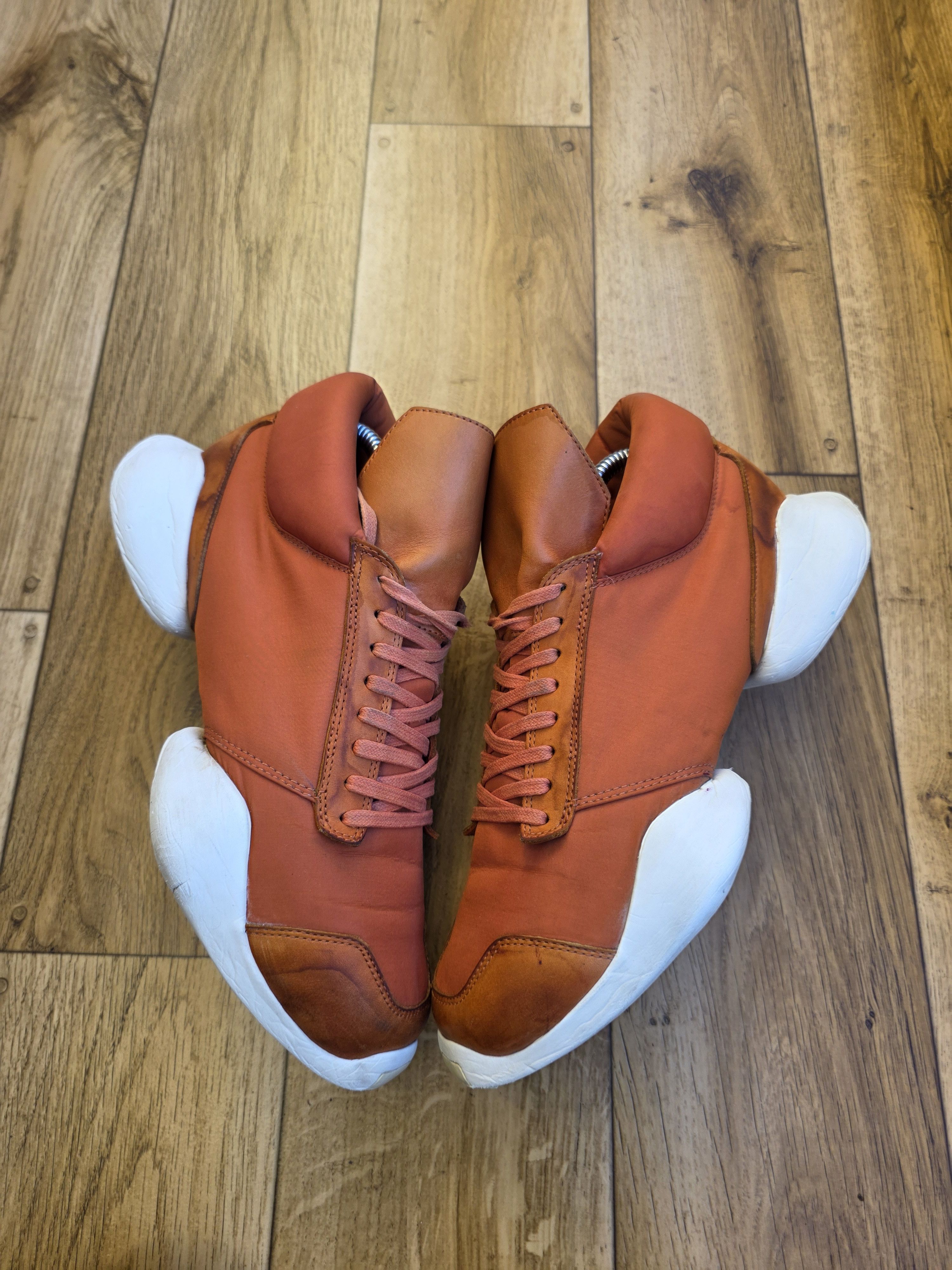 Adidas × Rick Owens Rick Owens x Adidas Runner Fox Trainers Size US 8 / EU 41 - 4 Thumbnail