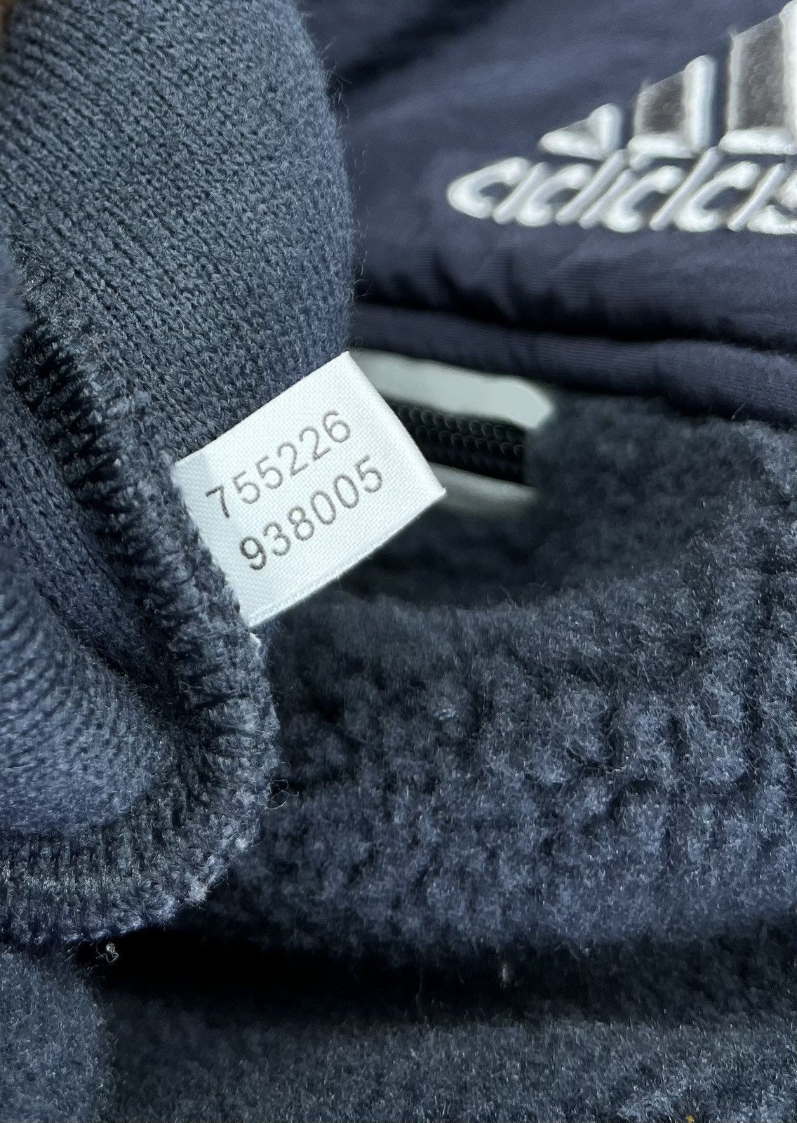 Adidas Vintage Adidas Fleece Rare Half Zipper Sweatshirts Jacket Size US M / EU 48-50 / 2 - 9 Thumbnail