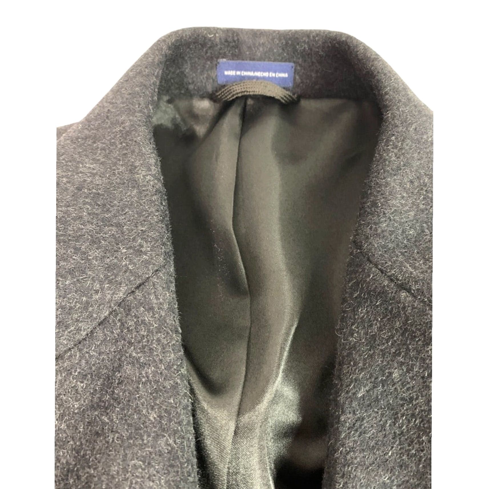 Stafford Stafford Performance Overcoat Coat Mens Wool Blend Charcoal 42S Short Wool Blend 42S Gray 80% wool 20% nylon Mens Medium? Size US 42 / EU 58 - 6 Thumbnail
