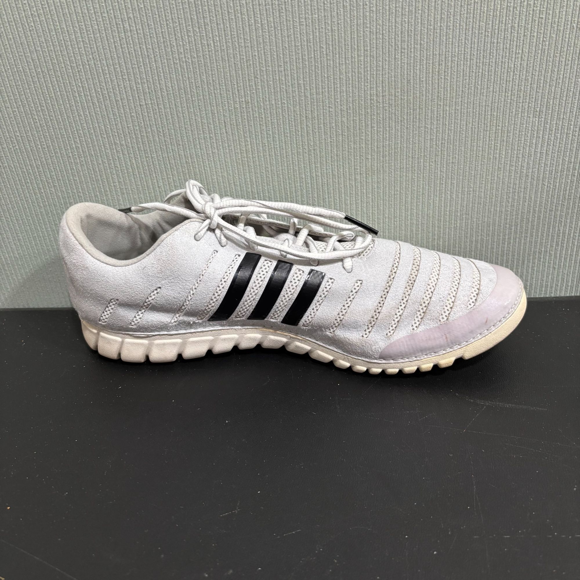 Adidas Adidas Men’s Lace‑Up Athletic Shoes ART G17898 White/Black S Size US 11 / EU 44 - 2 Thumbnail